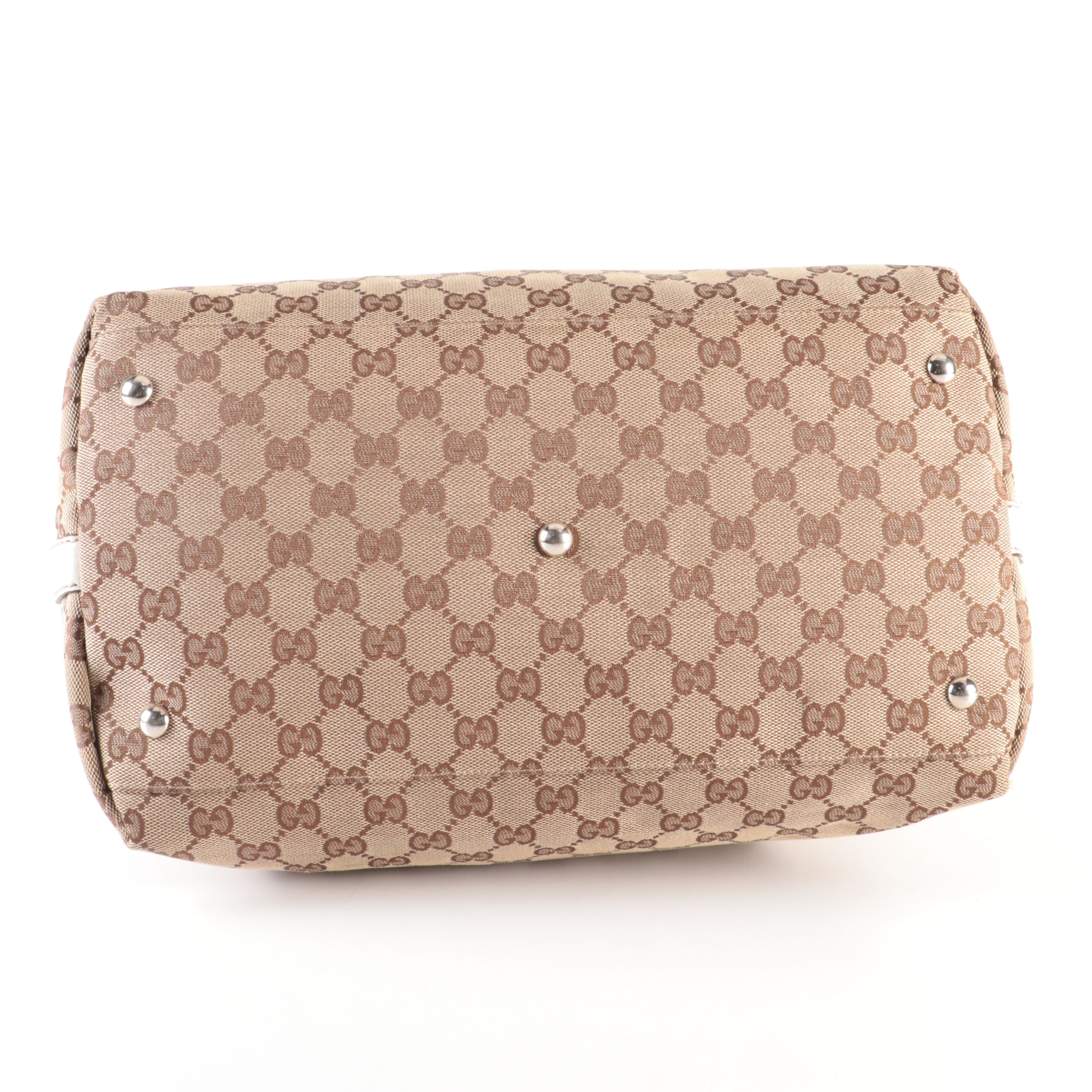 Gucci GG Canvas Match Ball Boston Bag