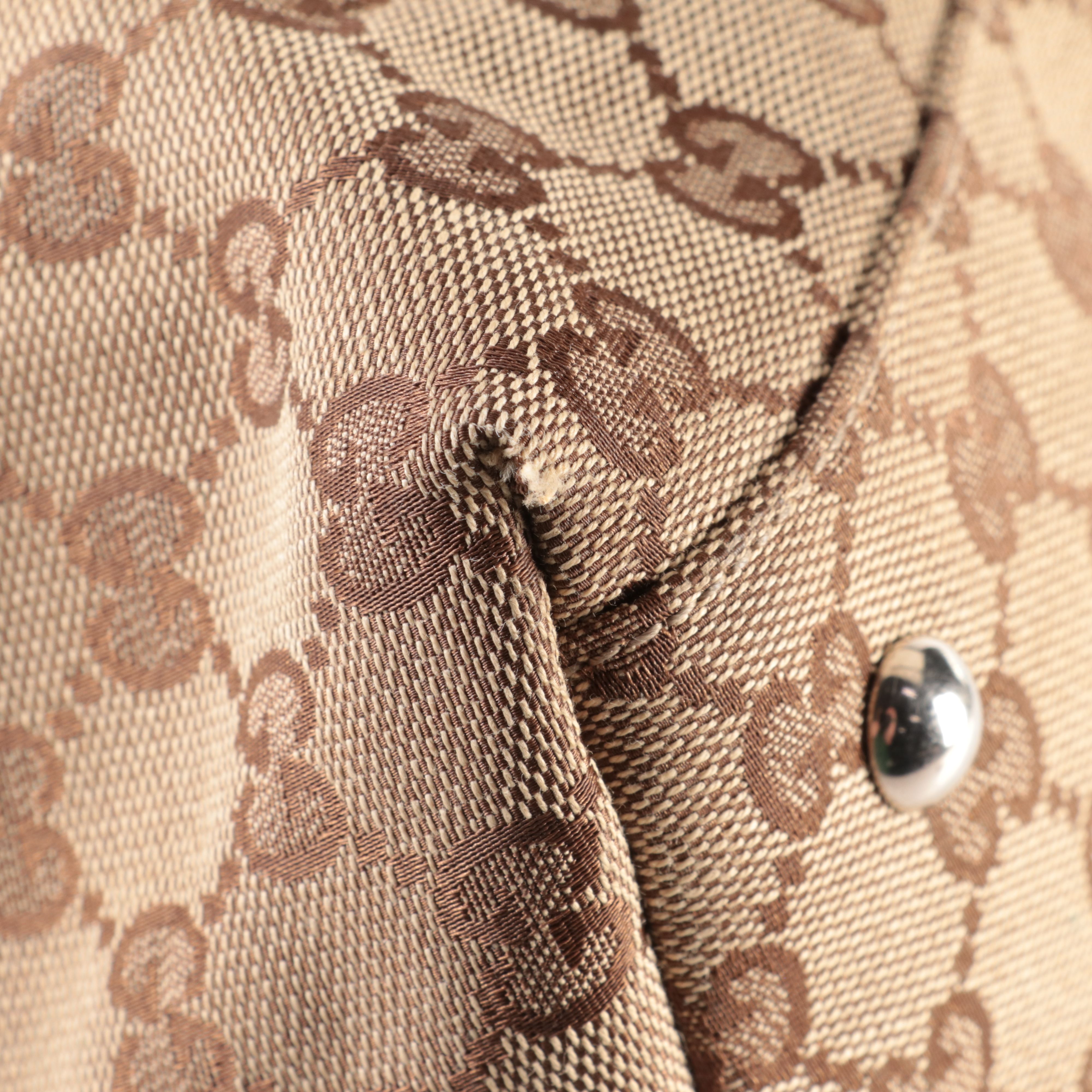 Gucci GG Canvas Match Ball Boston Bag