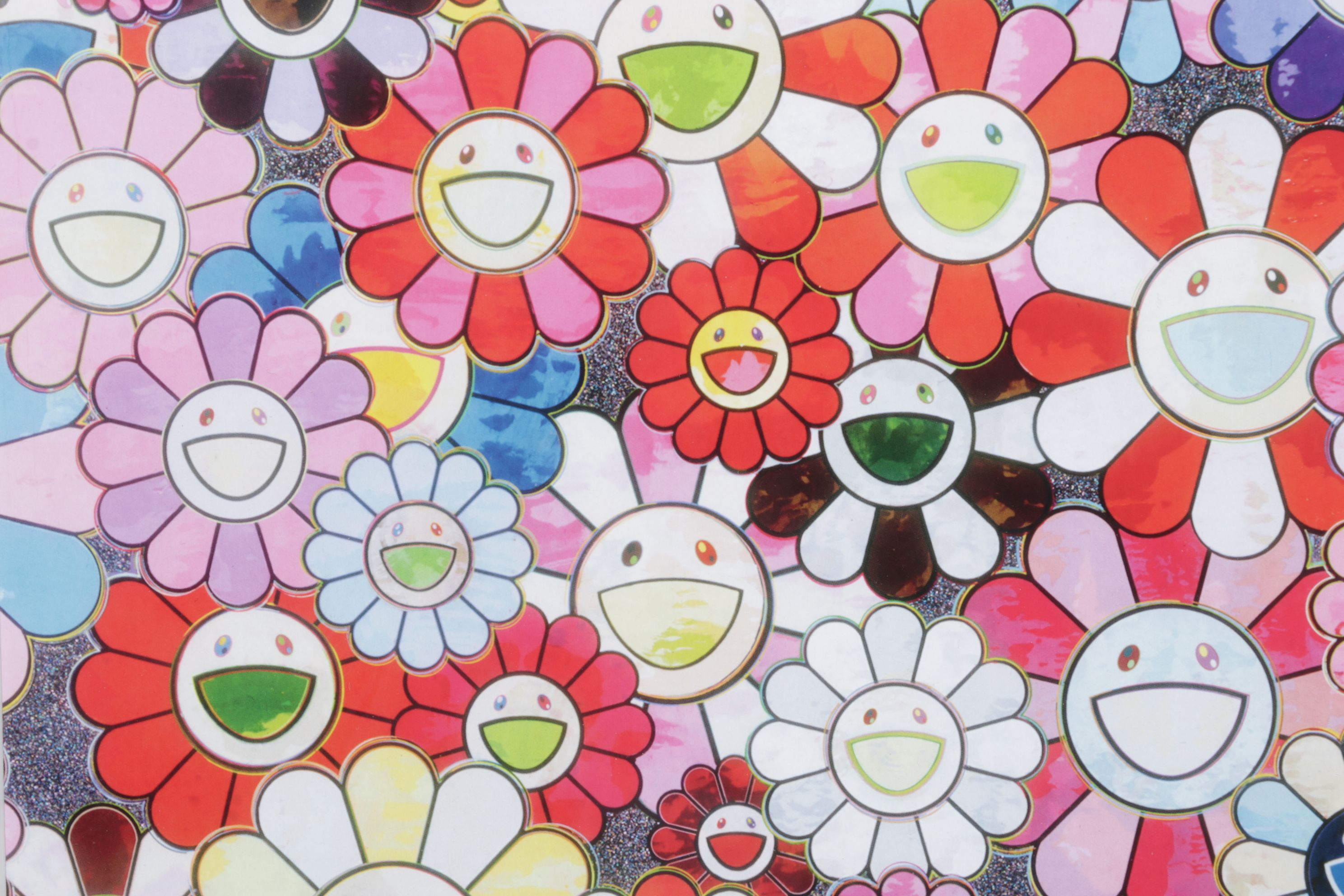 Offset Lithograph After Takashi Murakami "Shangri-La Pink (Detail)", 2018
