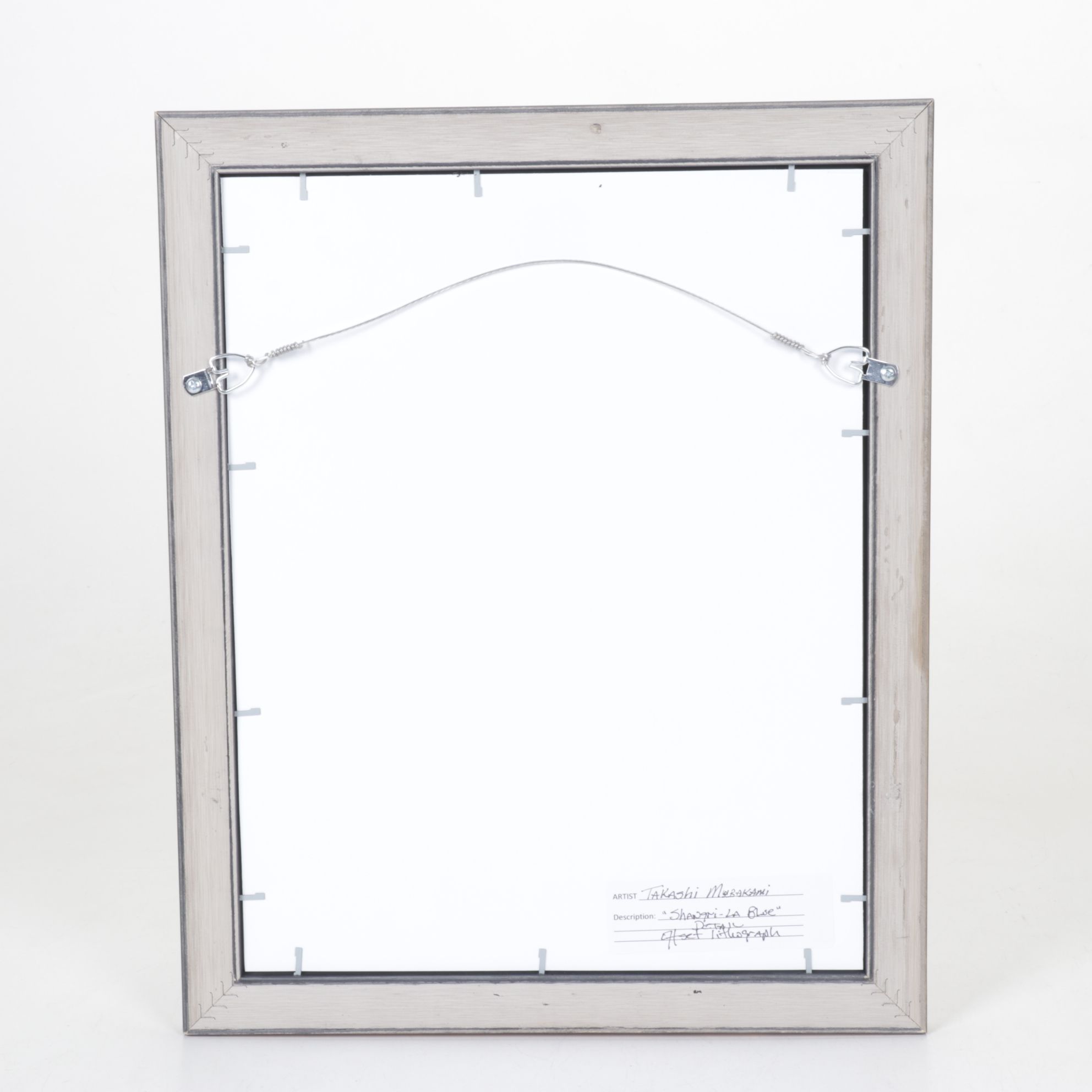 Offset Lithograph After Takashi Murakami "Shangri-La Blue" (Detail), 2018