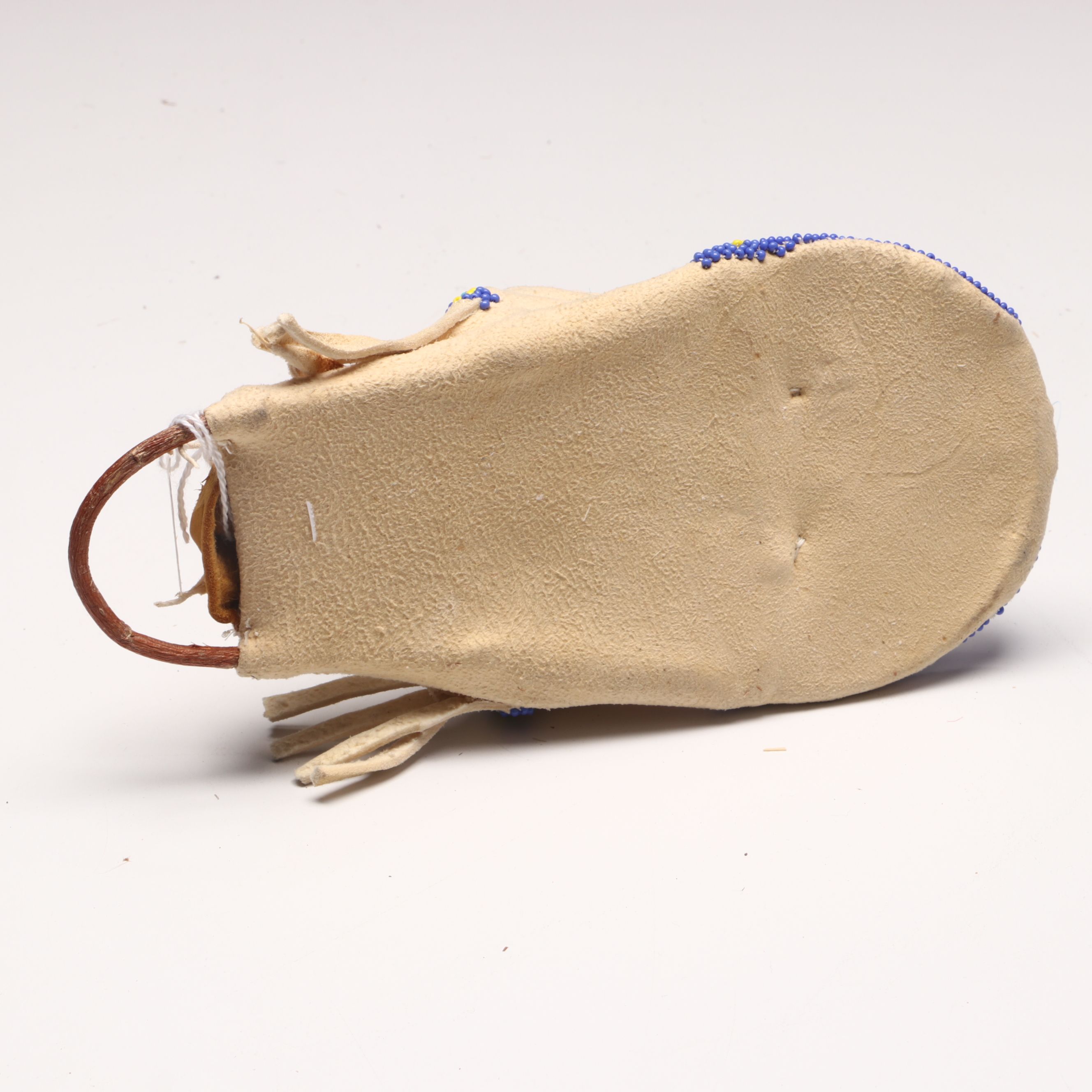 Elmira Copeland Klamath and Modoc Beaded Toy Cradle Board