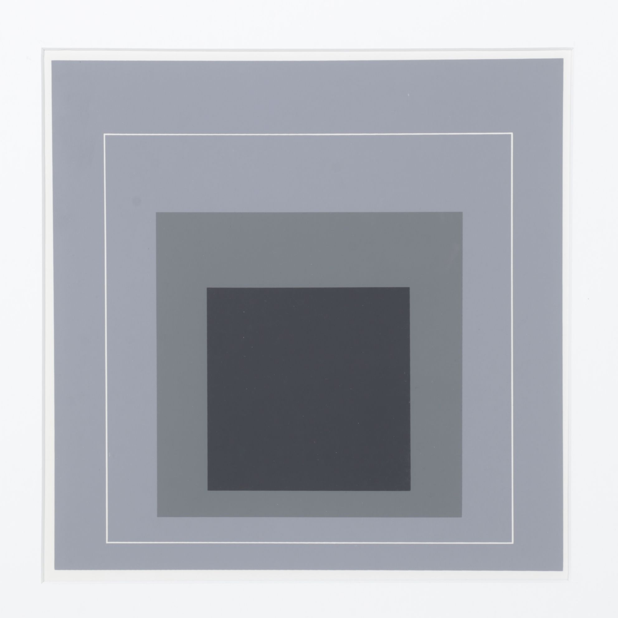Serigraph Designed by Josef Albers From the "Homage to the Square" Series, 1972