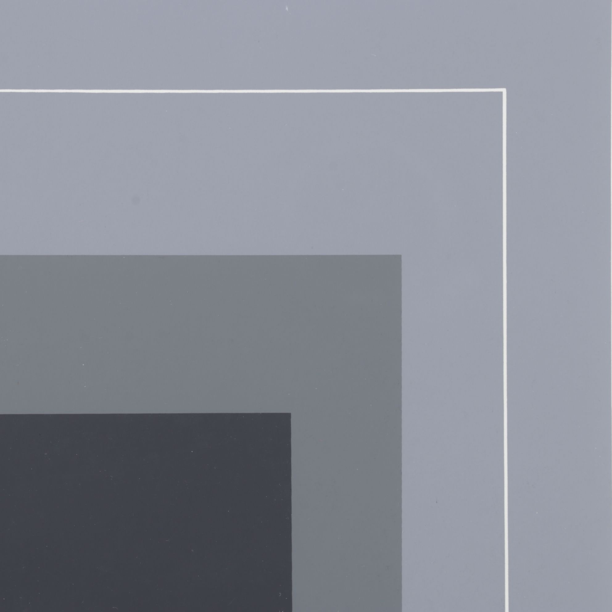 Serigraph Designed by Josef Albers From the "Homage to the Square" Series, 1972