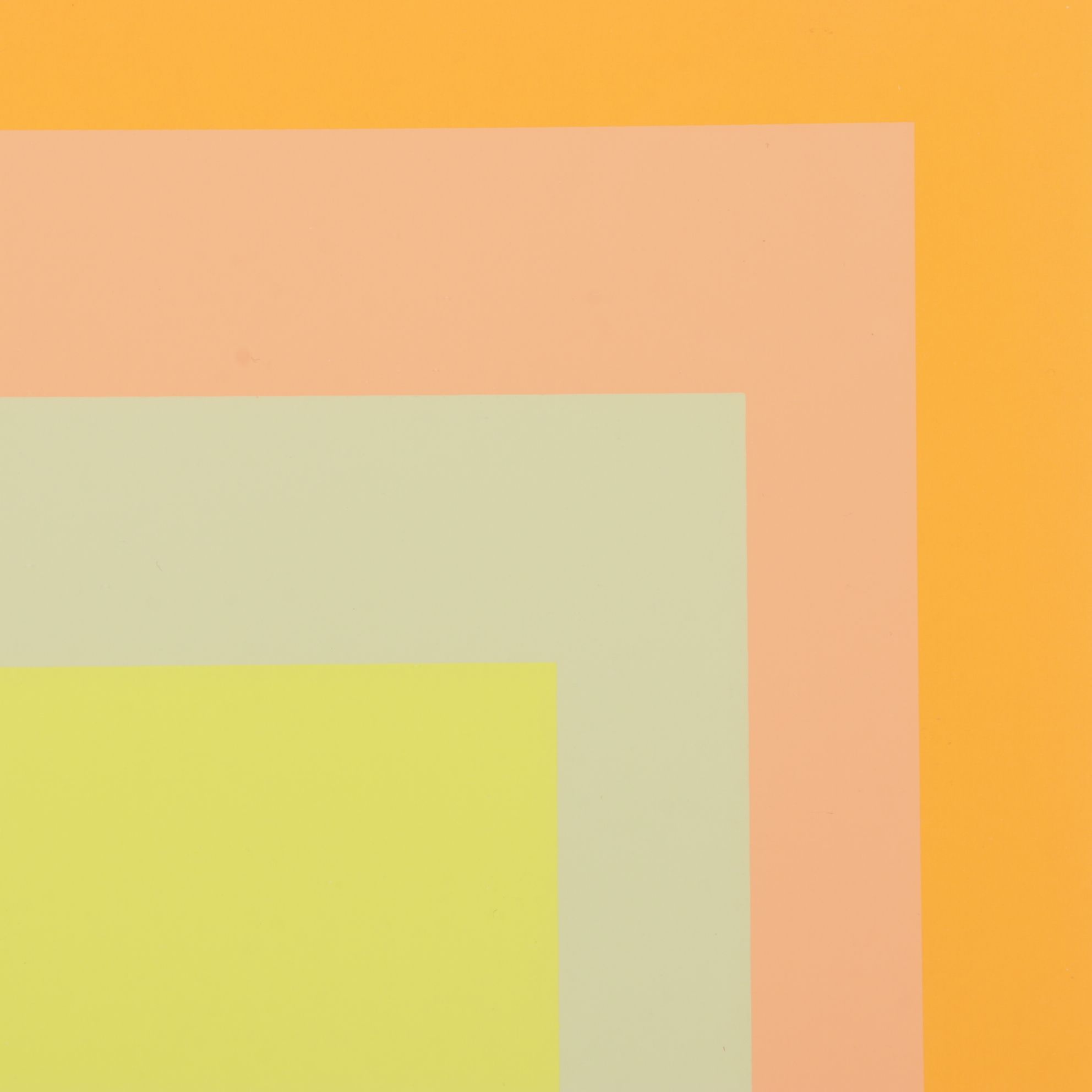 Designed by Josef Albers Serigraph From the "Homage to the Square" Series, 1972