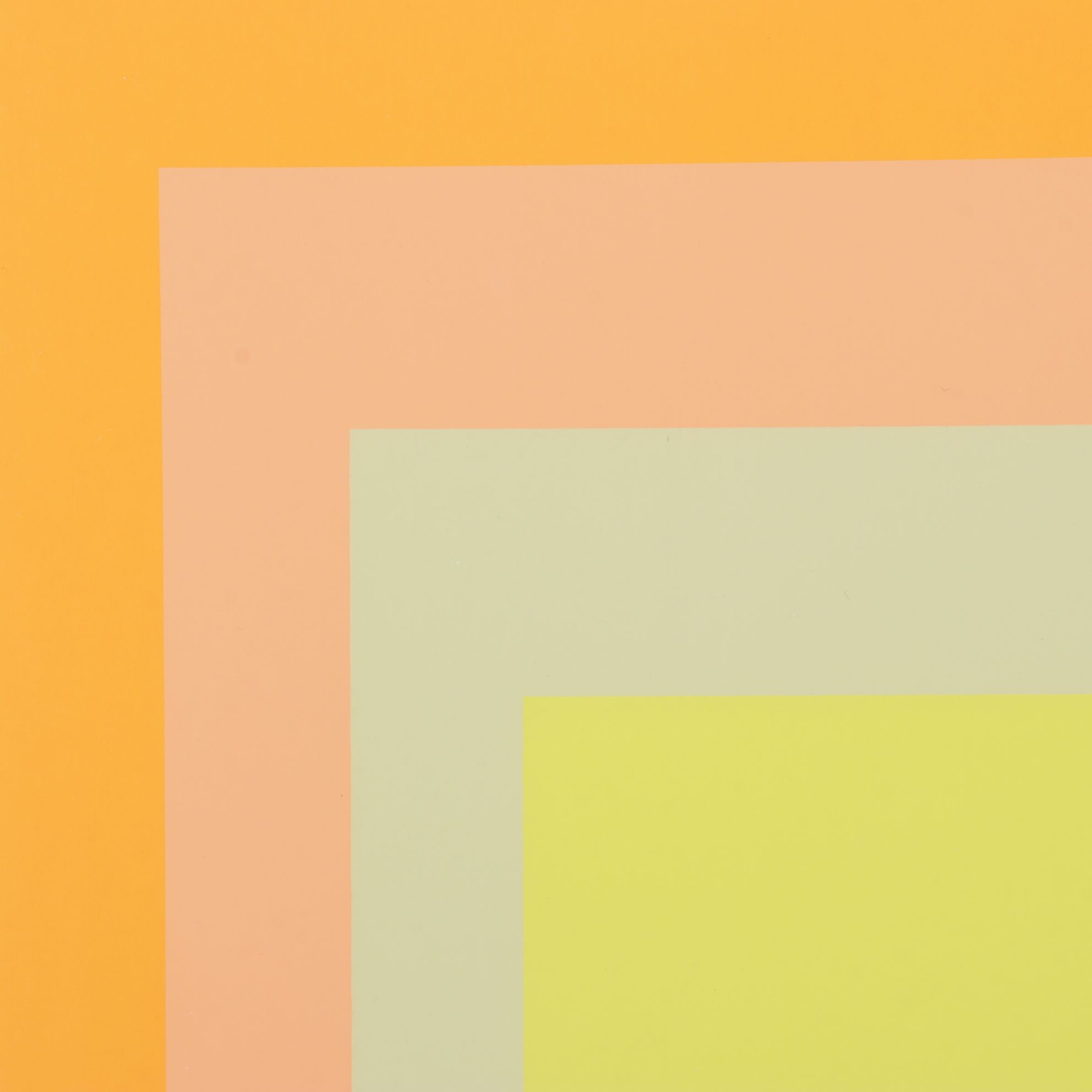 Designed by Josef Albers Serigraph From the "Homage to the Square" Series, 1972