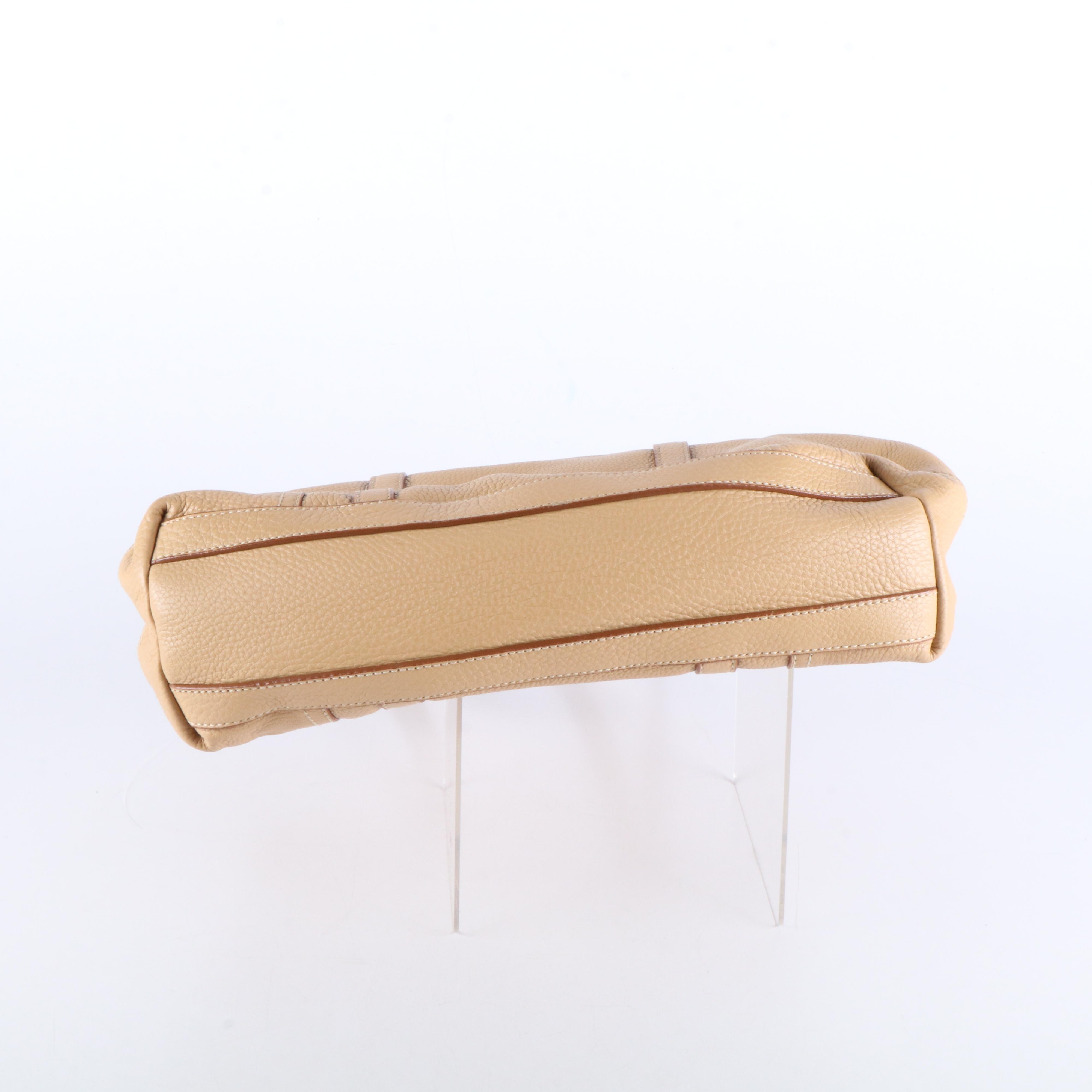 Prada Leather Vitello Daino Tote Bag