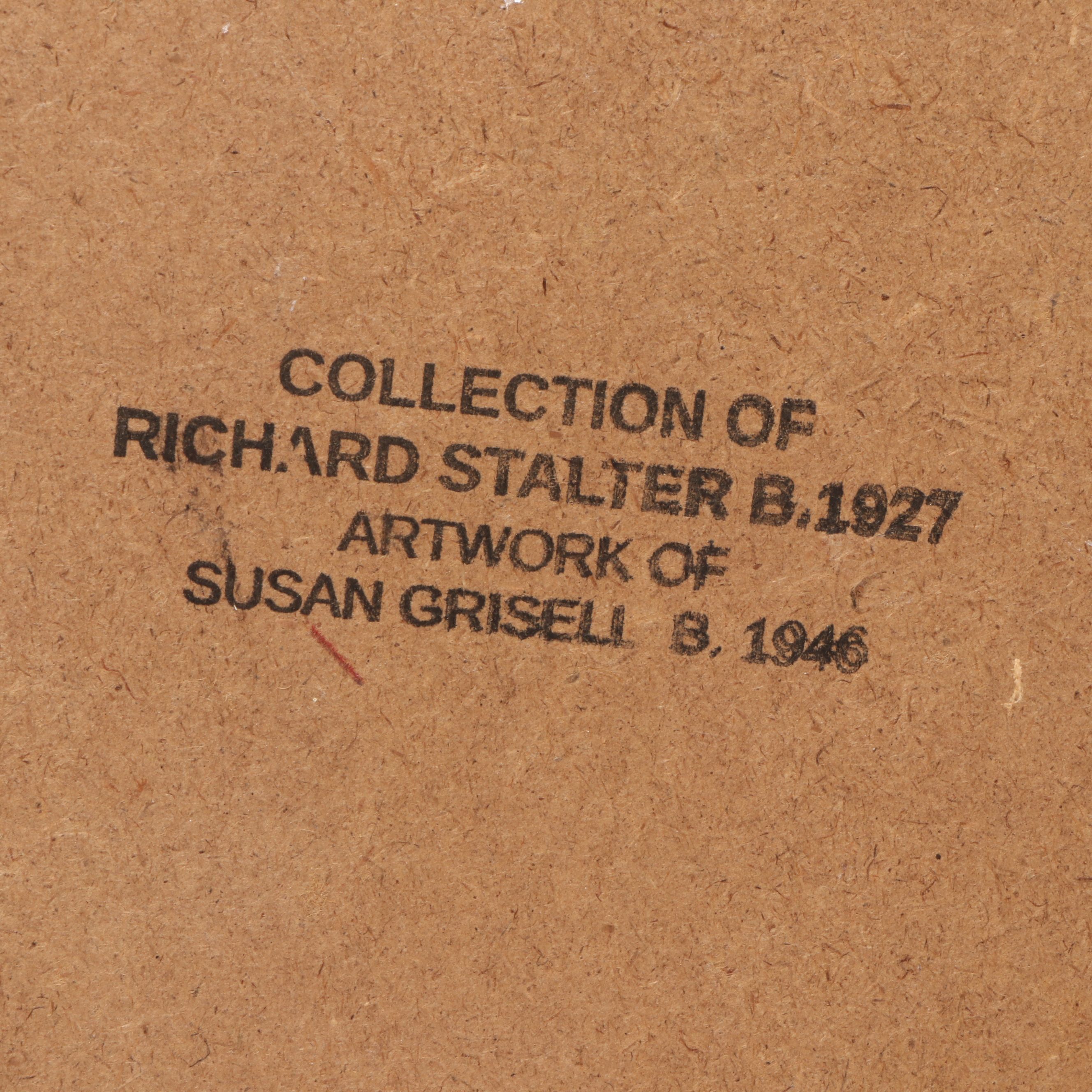 Susan Grisell Still Life Oil Painting of Paintbrushes