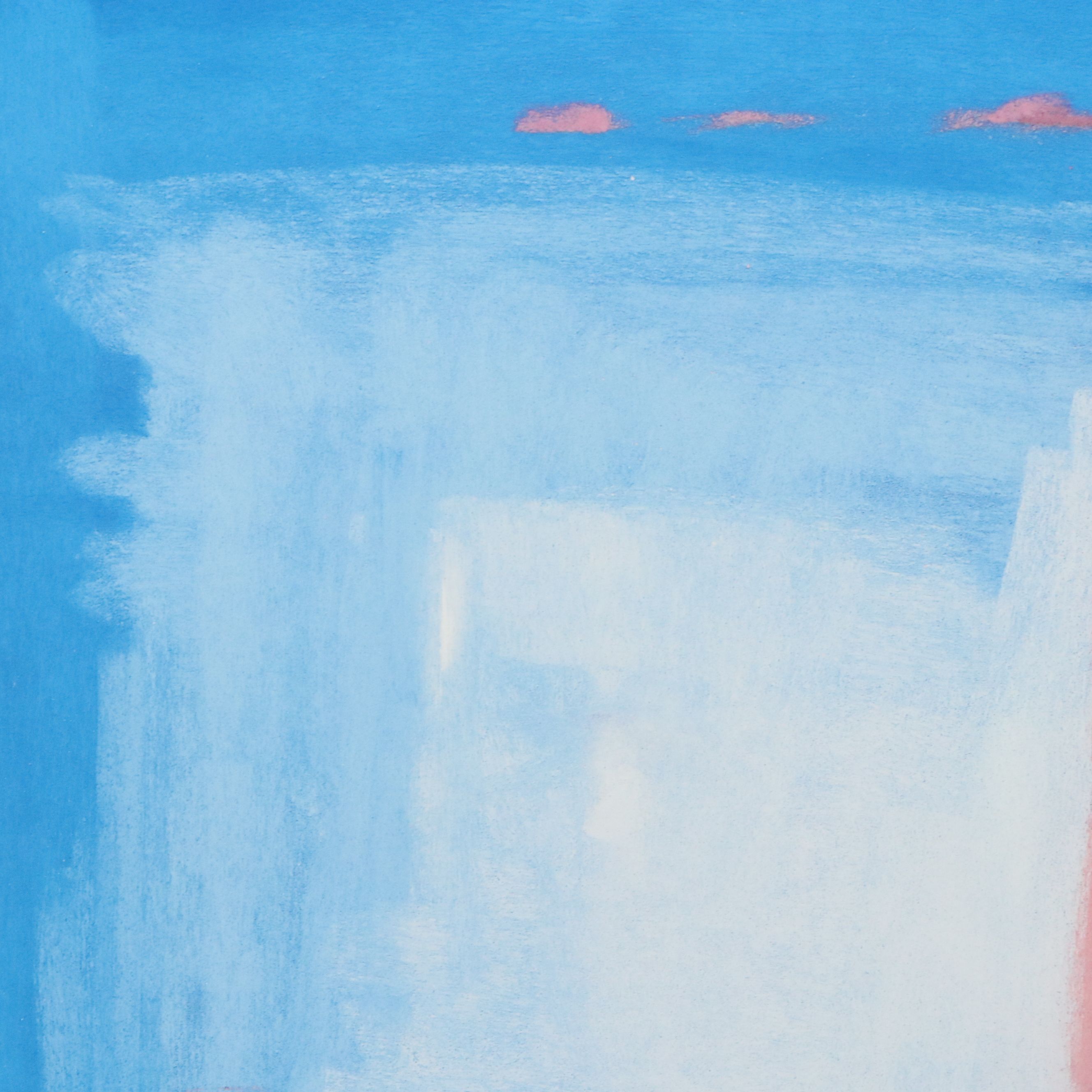 After Nel Whatmore Offset Lithograph "Deep Blue Calm"