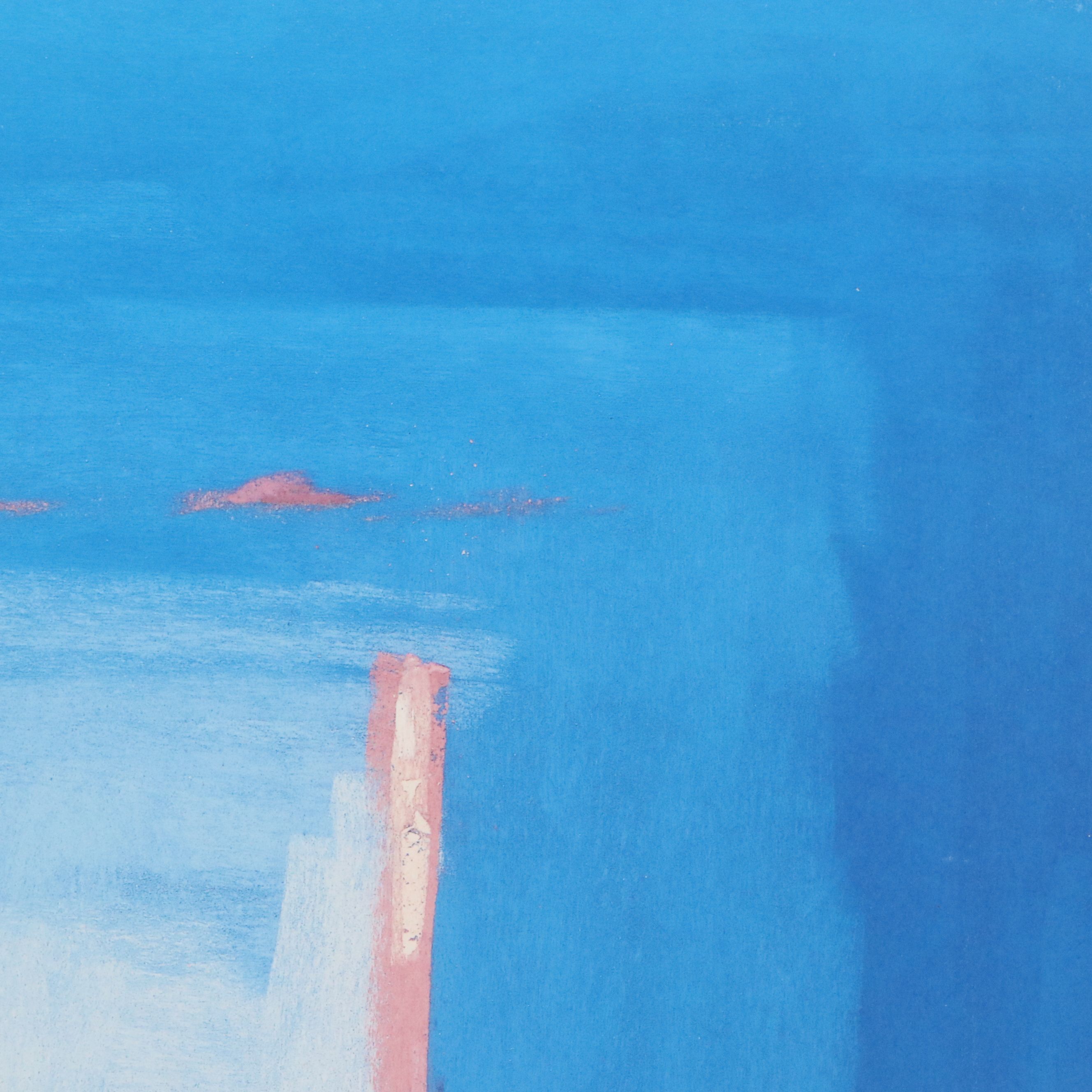 After Nel Whatmore Offset Lithograph "Deep Blue Calm"