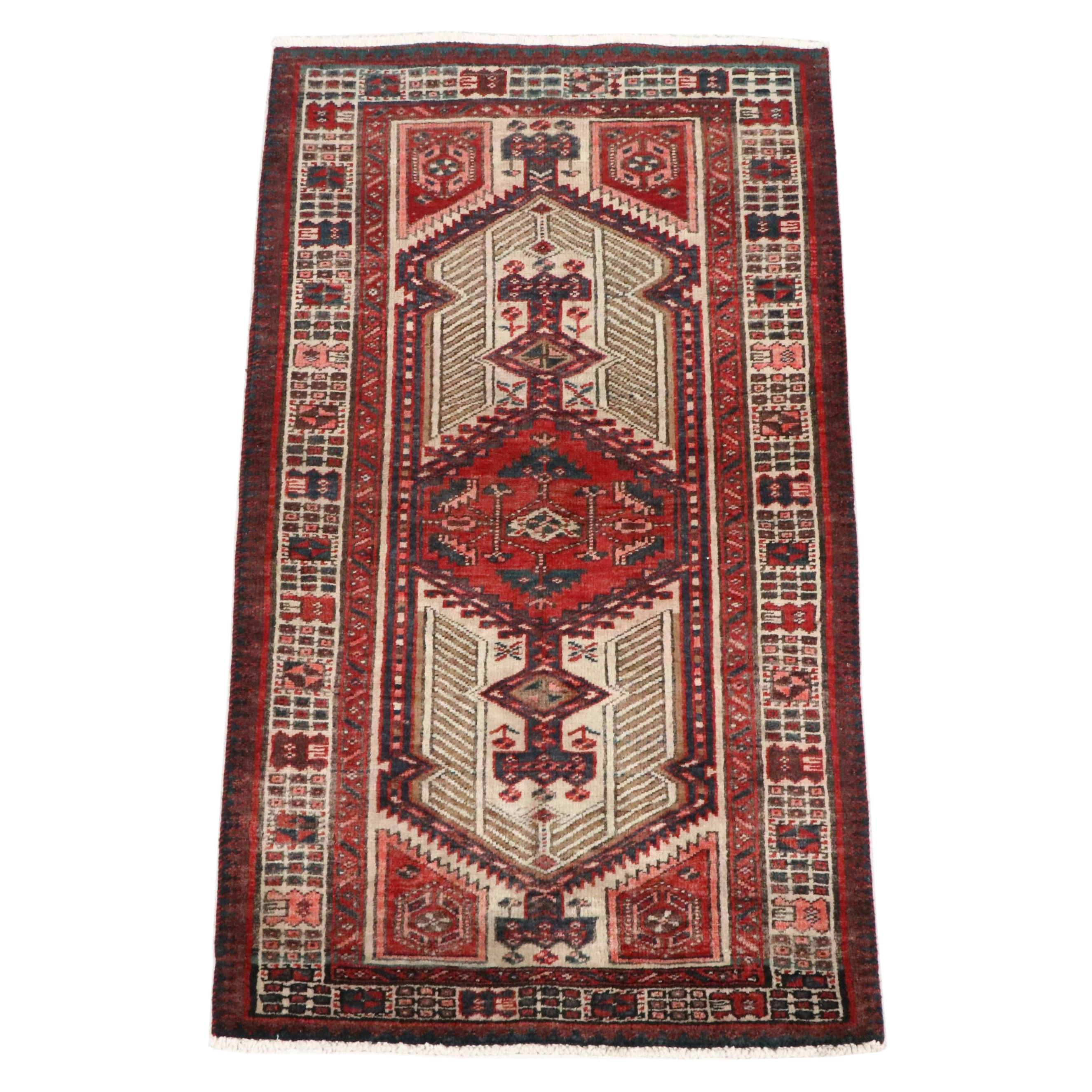 3'1 x 5'8 Hand-Knotted Persian Sarab Area Rug