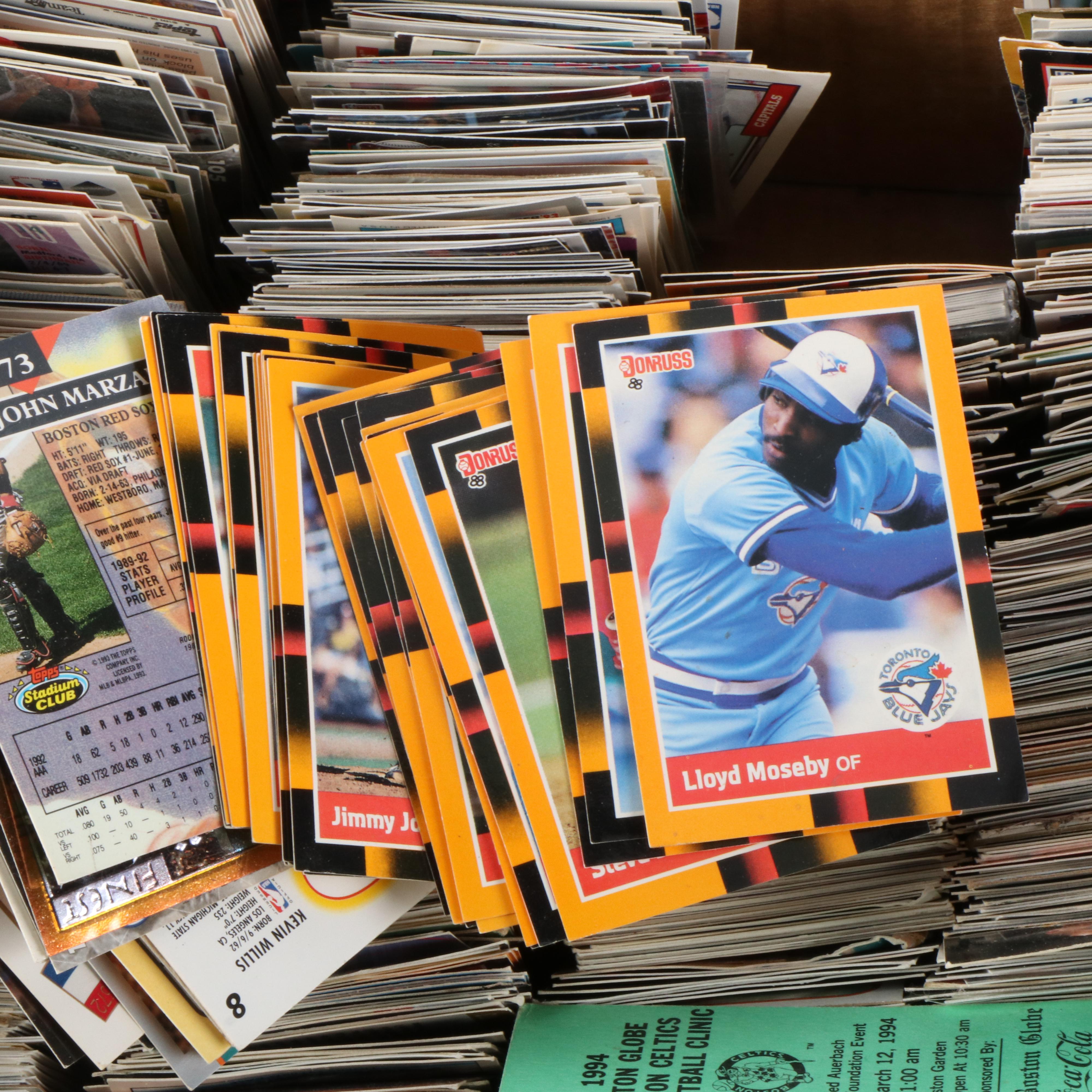 Fleer with Other Sports Cards Featuring Michael Jordan, Nolan Ryan, and More