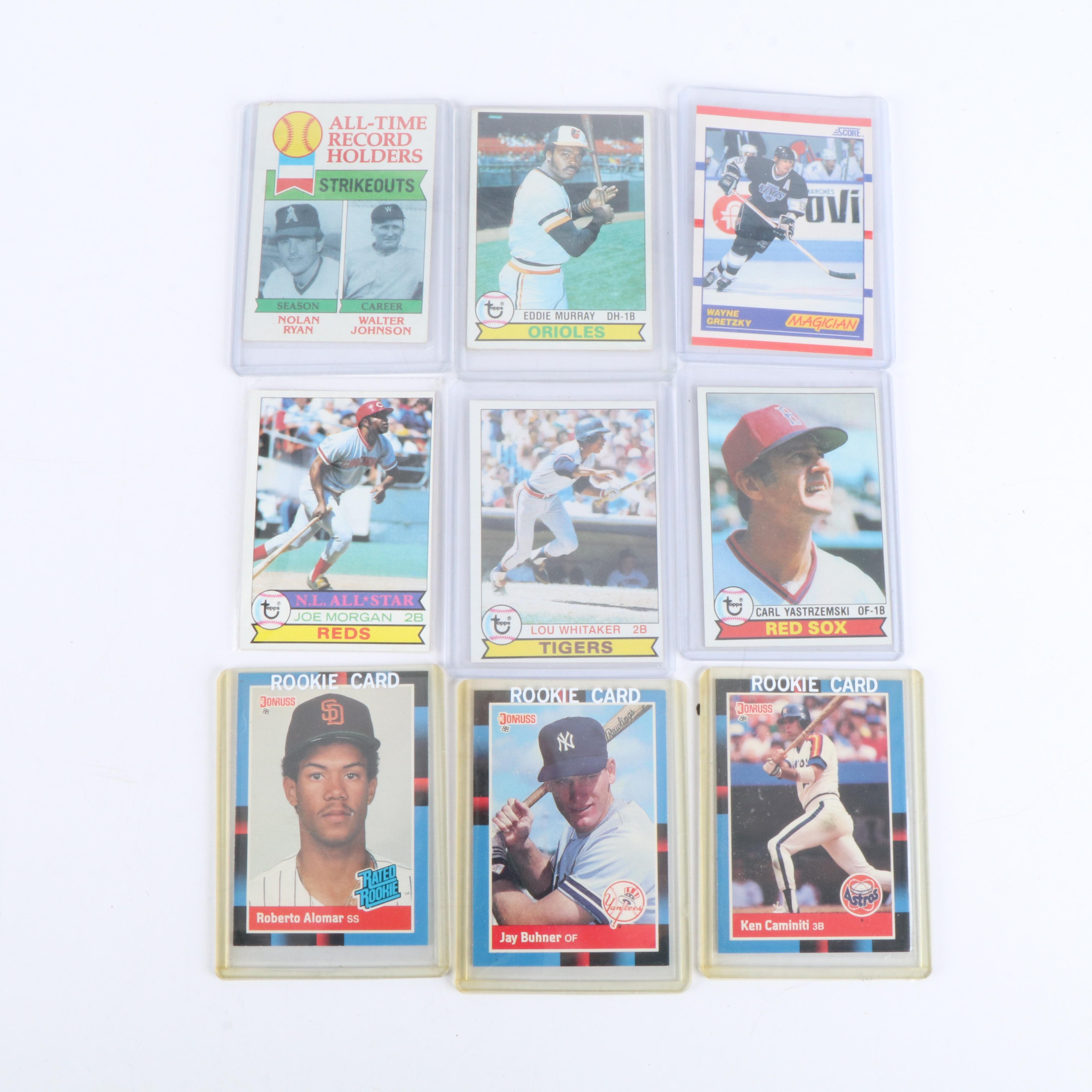 Fleer with Other Sports Cards Featuring Michael Jordan, Nolan Ryan, and More