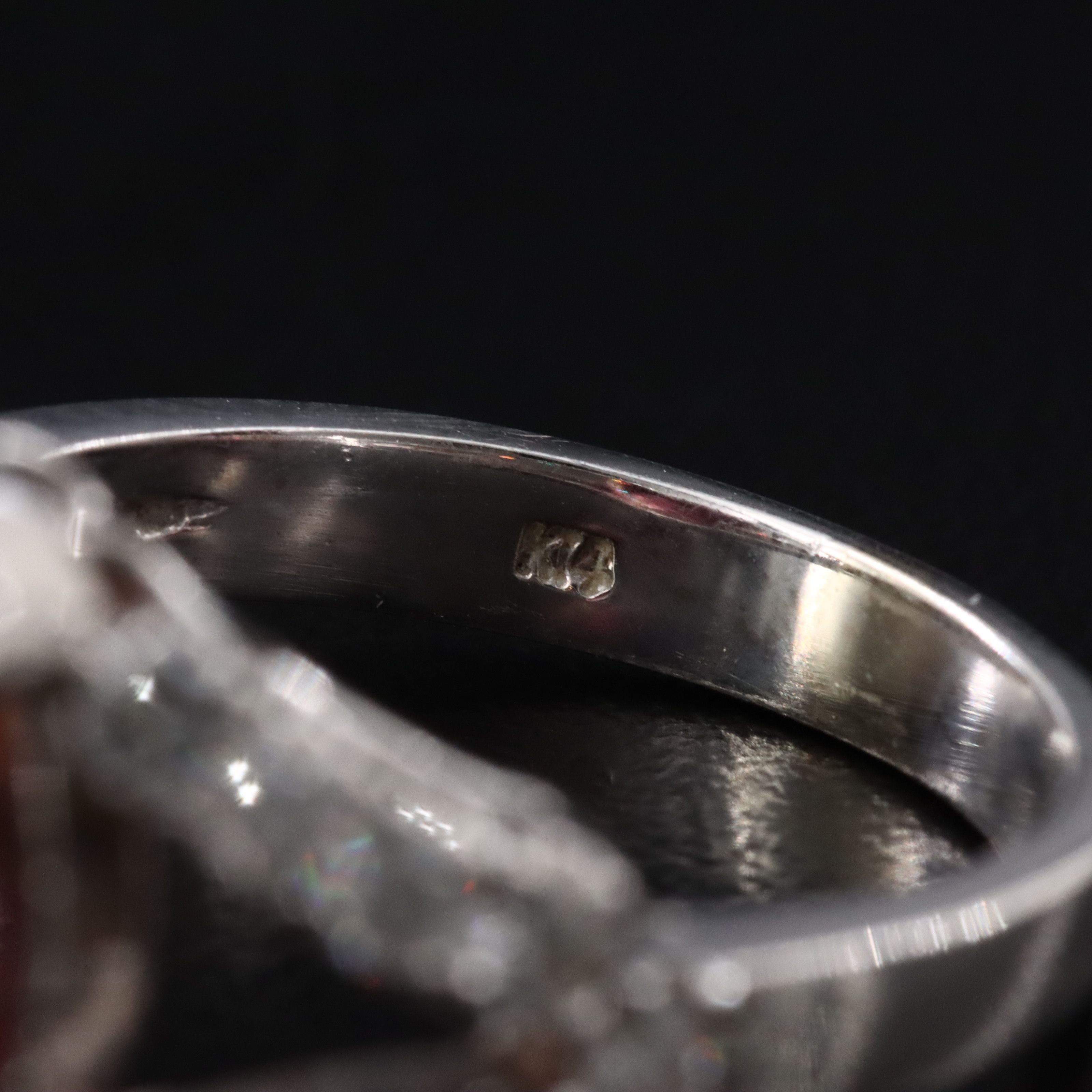 14K 14.36 CT Tourmaline and Diamond Ring