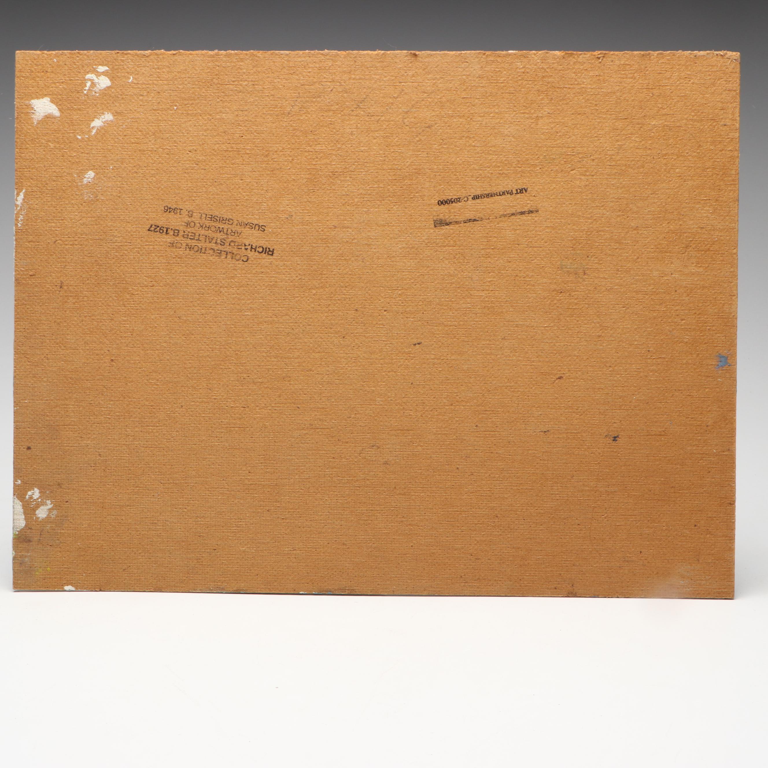 Susan Grisell Winter Landscape Oil Painting