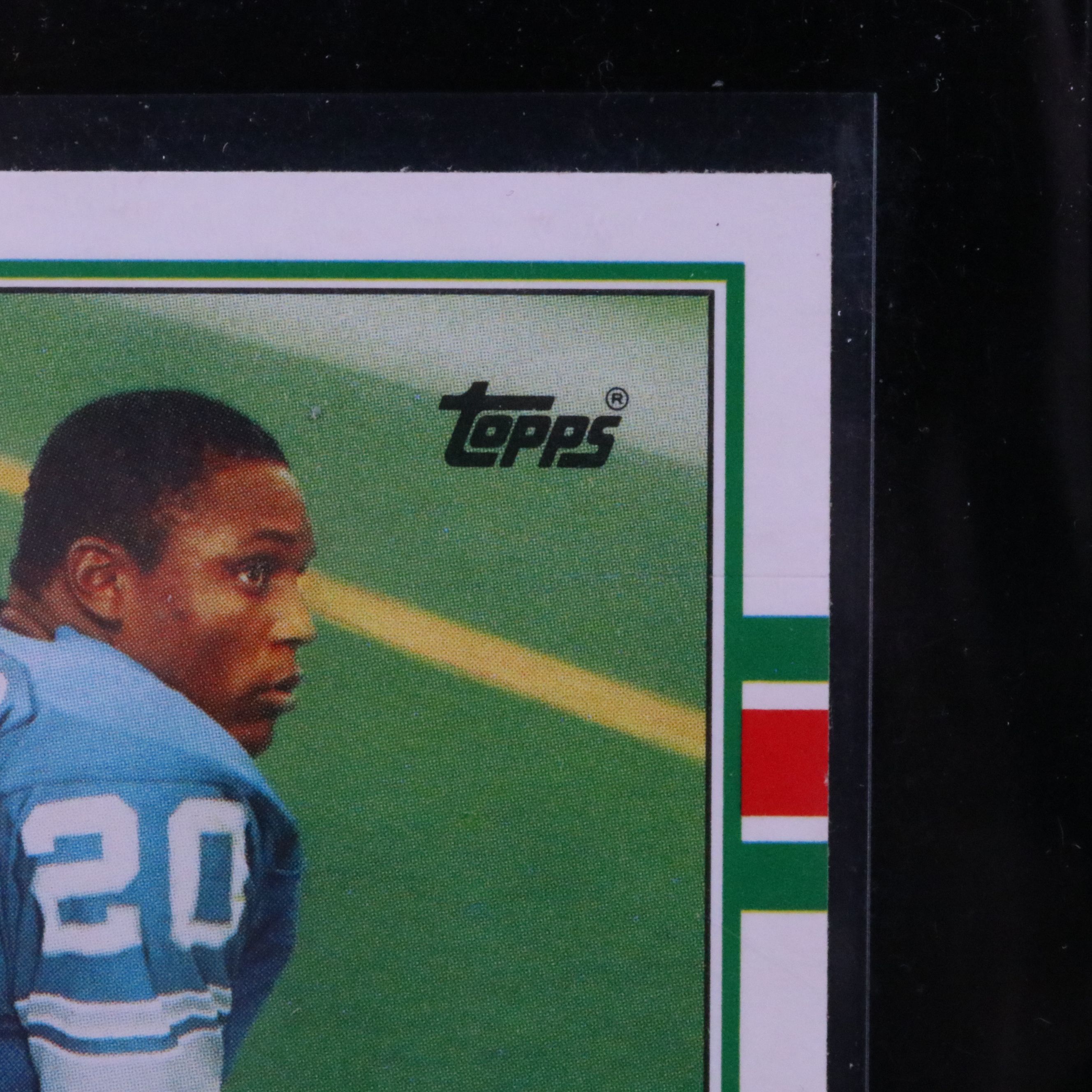 1989 Topps Traded Barry Sanders Detroit Lions Rookie Football Card
