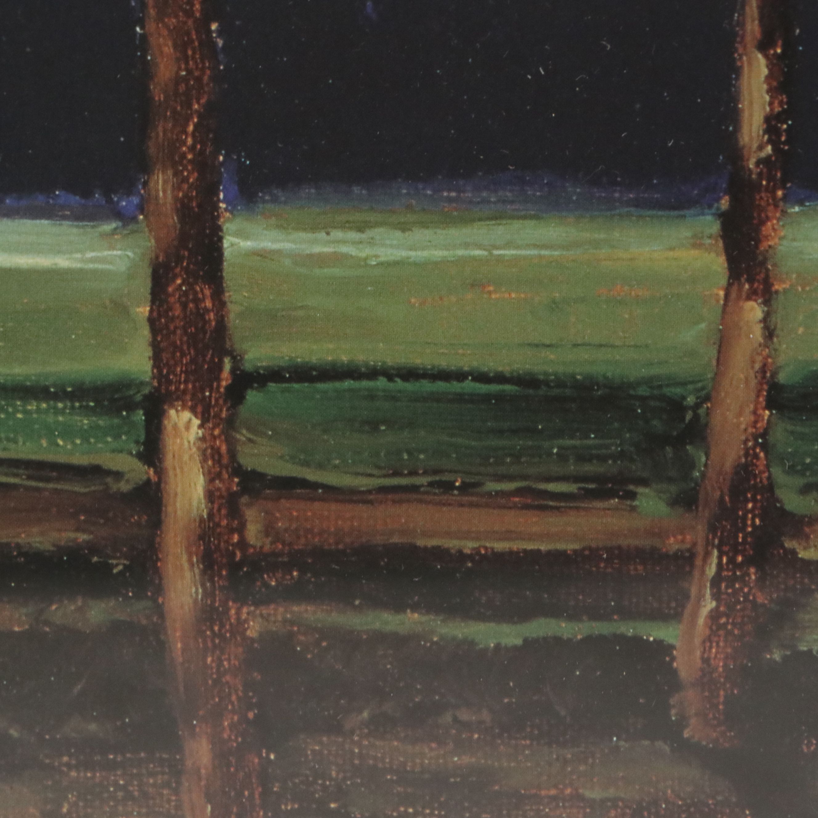 Offset Lithograph After Kent Lovelace "Madison Valley, September"