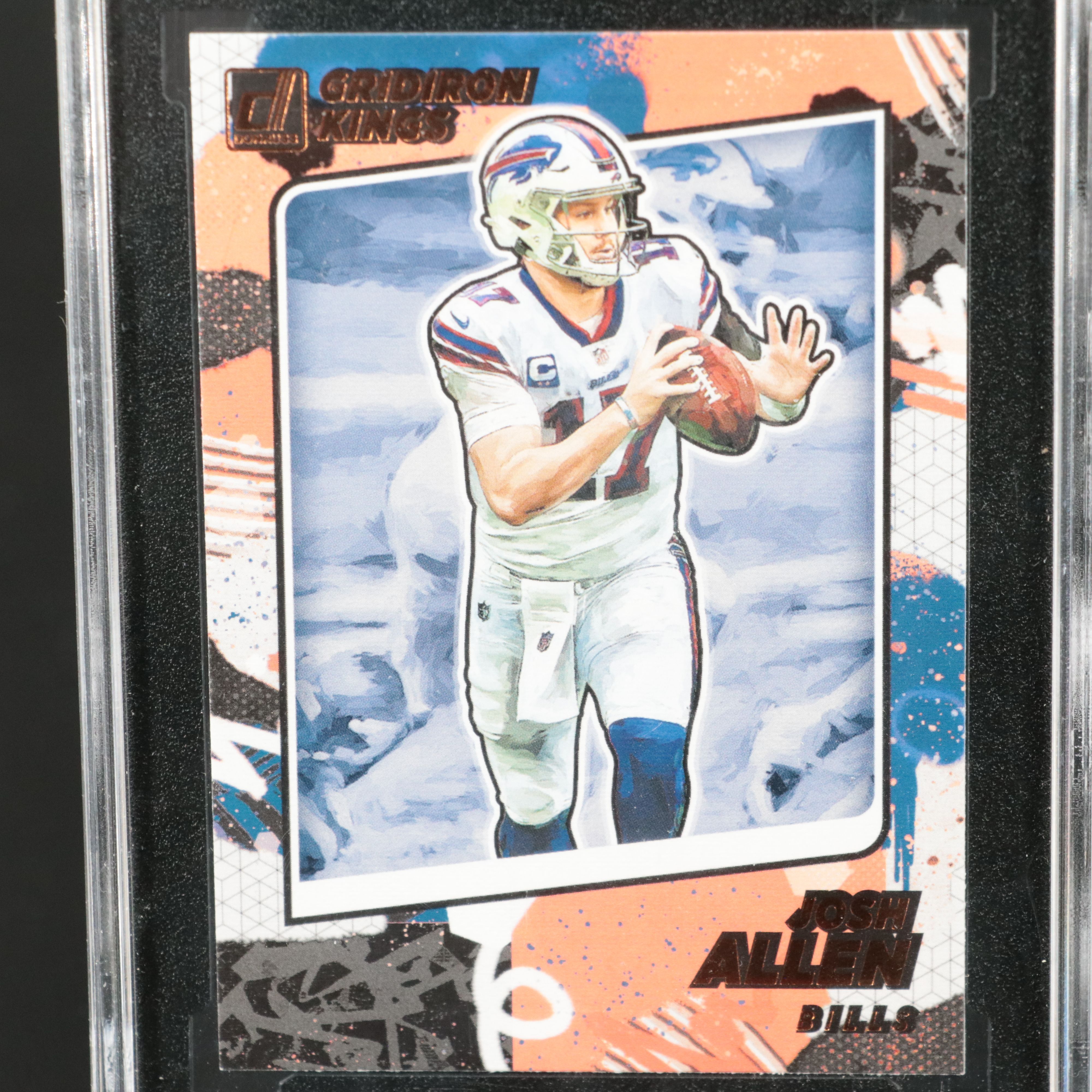 2021 Donruss Josh Allen Gridiron Kings Football Card Graded SGC 10