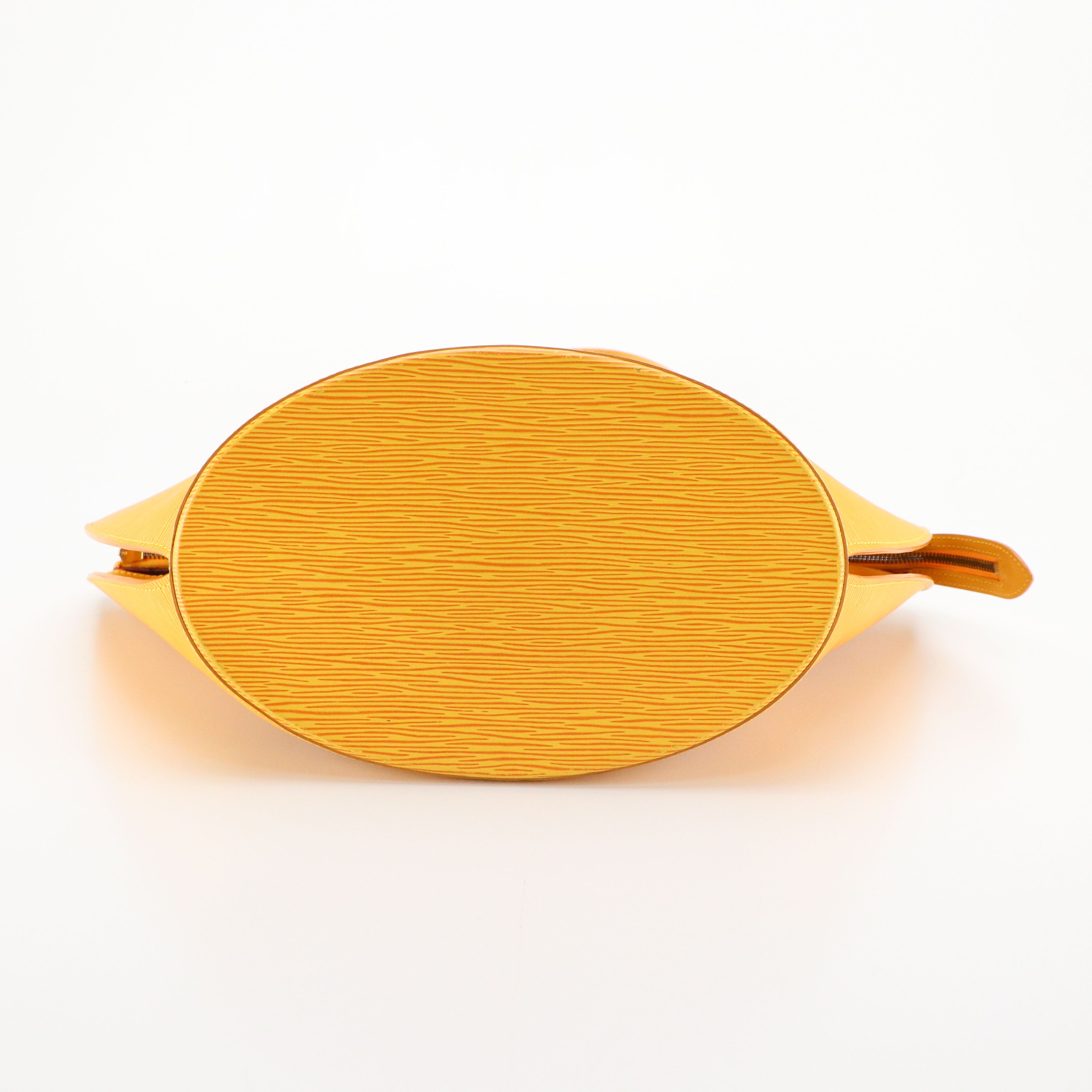 Louis Vuitton Saint Jacques GM in Tassil Yellow Epi Leather