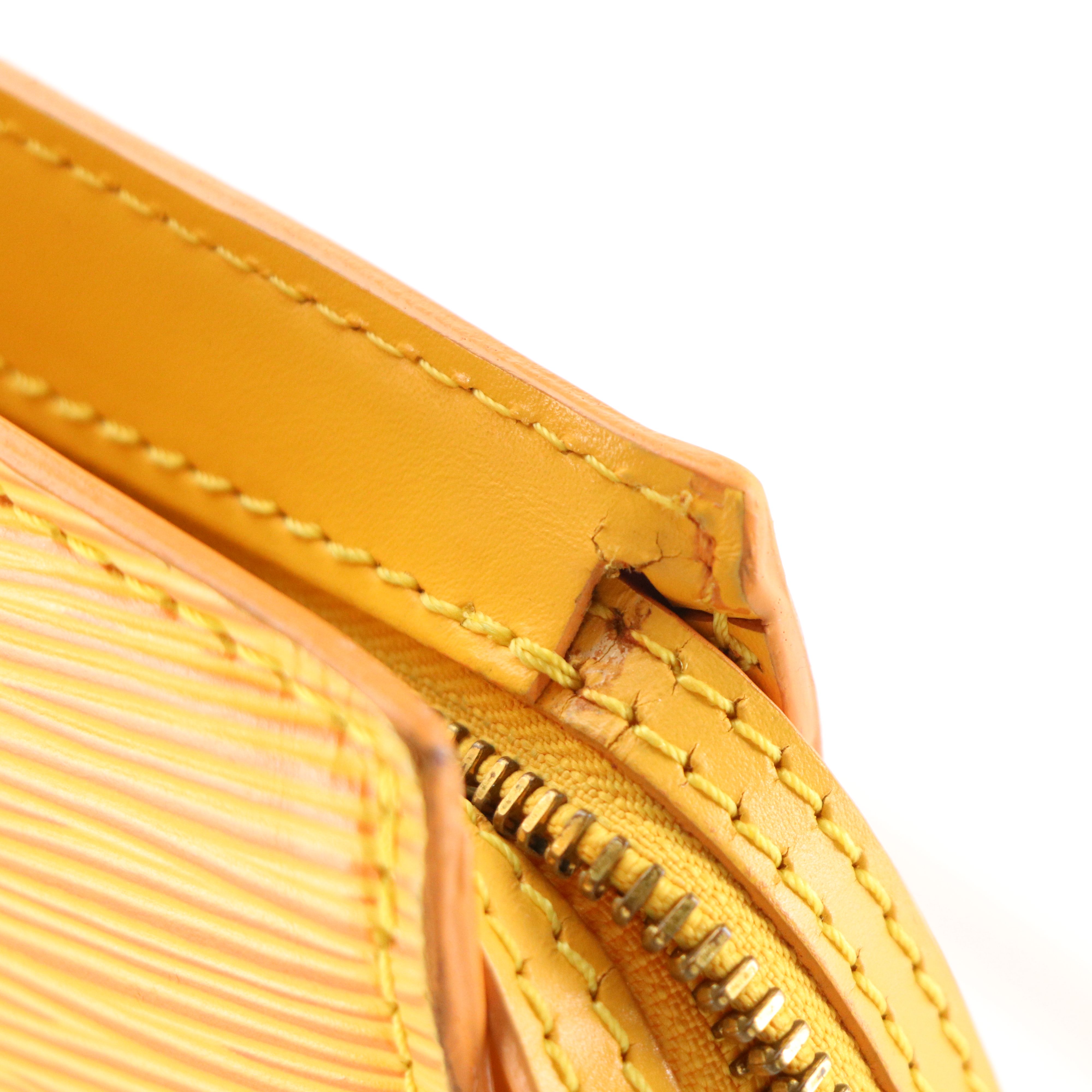 Louis Vuitton Saint Jacques GM in Tassil Yellow Epi Leather