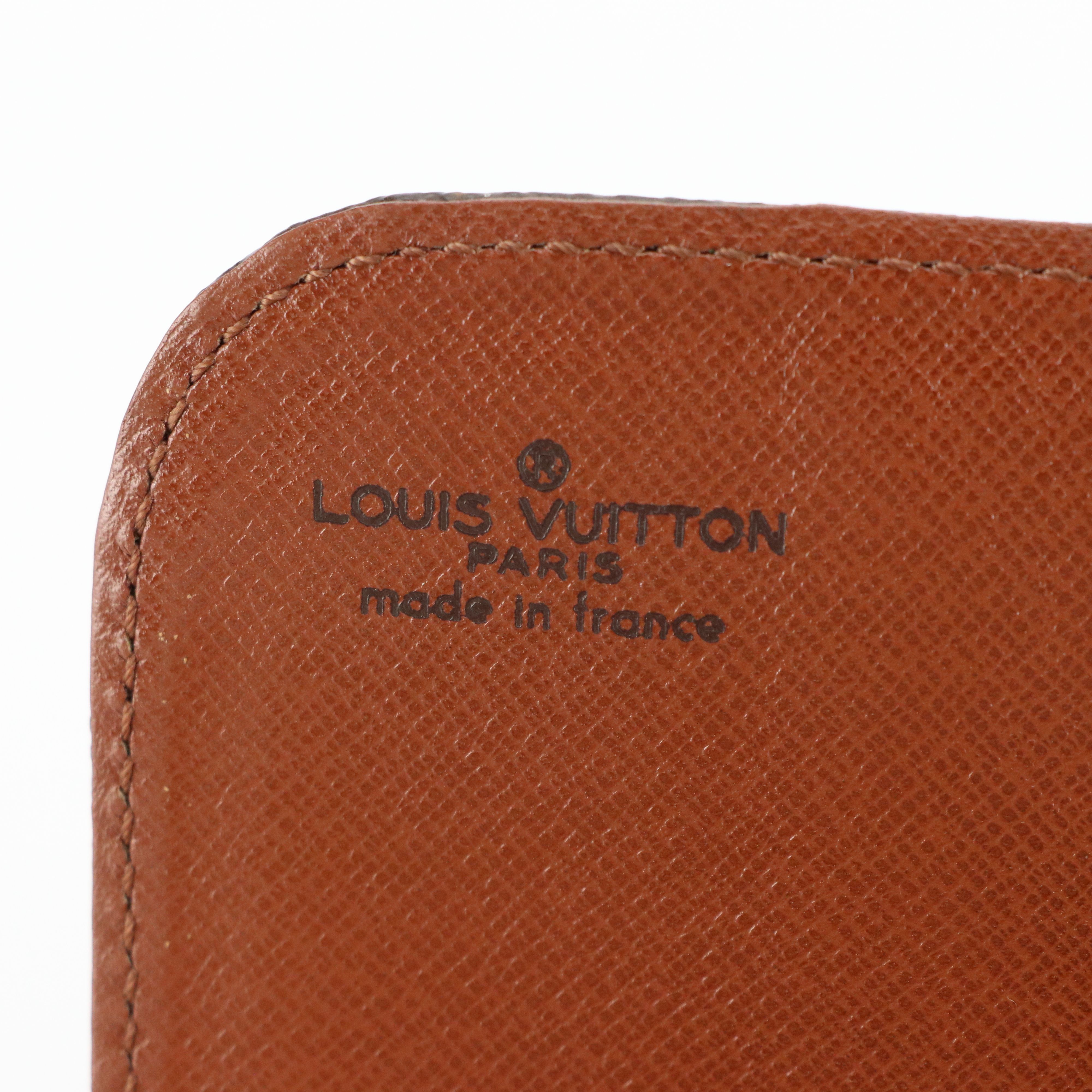 Louis Vuitton Cartouchiere Crossbody in Monogram Canvas and Leather