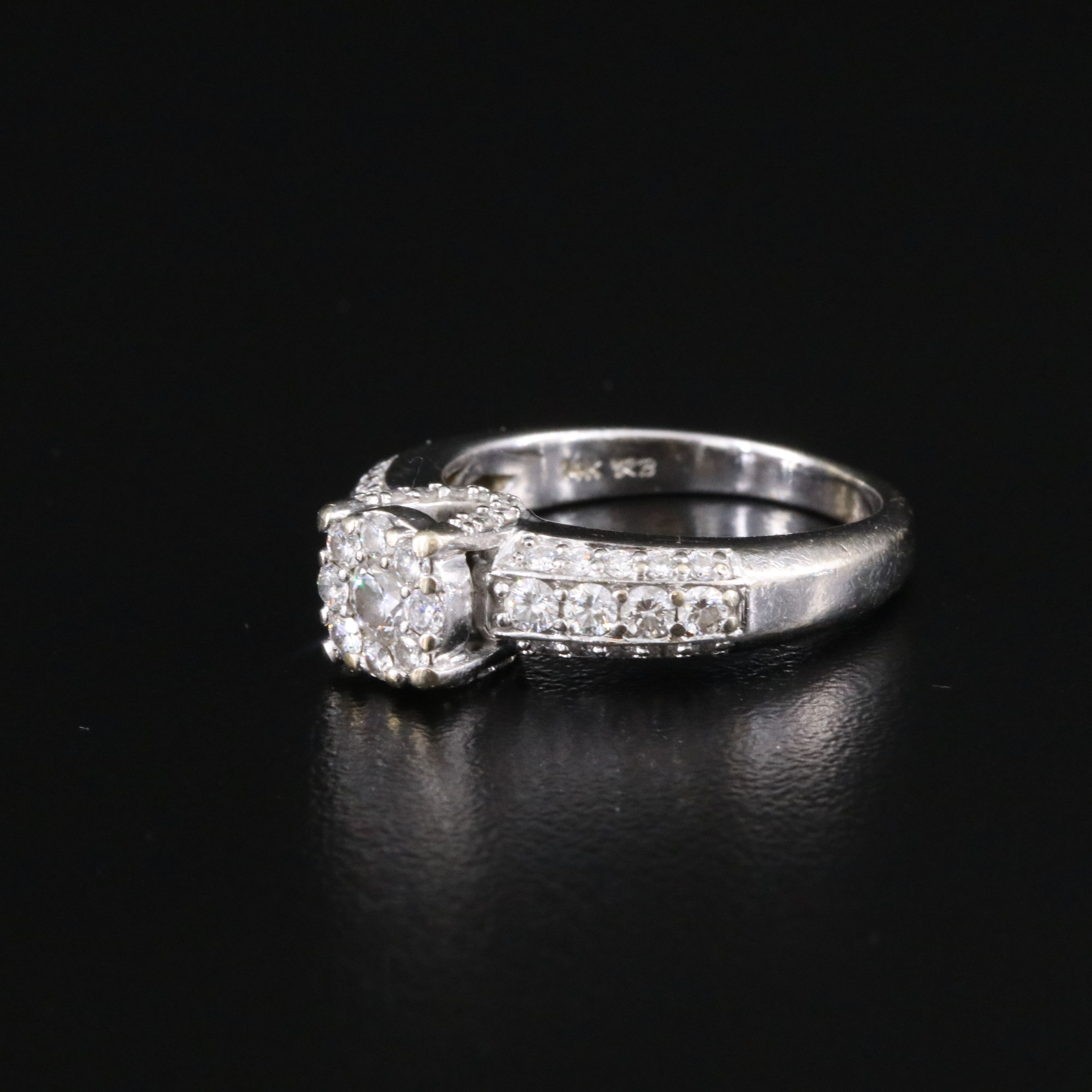 14K 1.00 CTW Diamond Ring