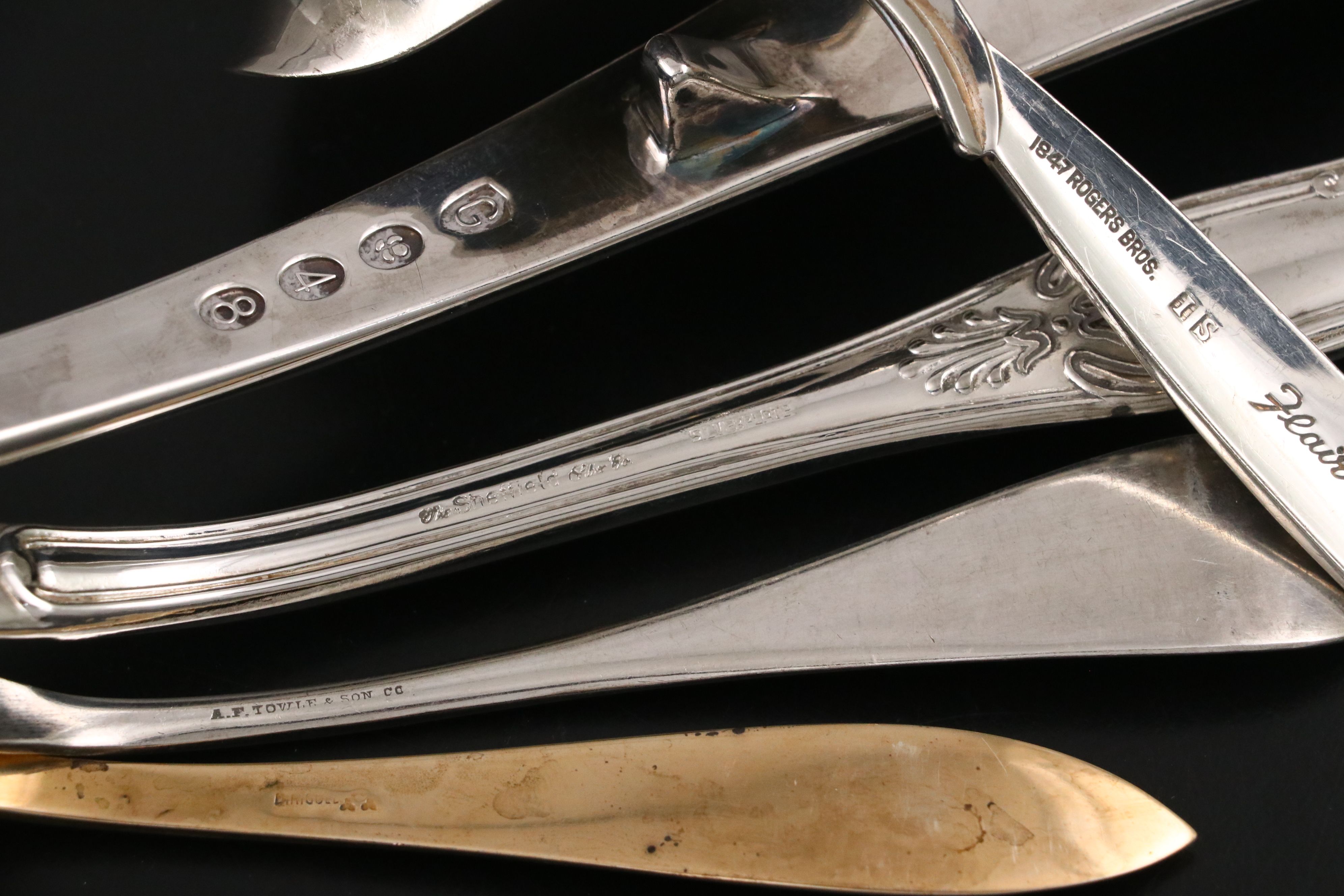 Wm. Rogers with Other Silver Plate Flatware, Table Accessories and Serveware