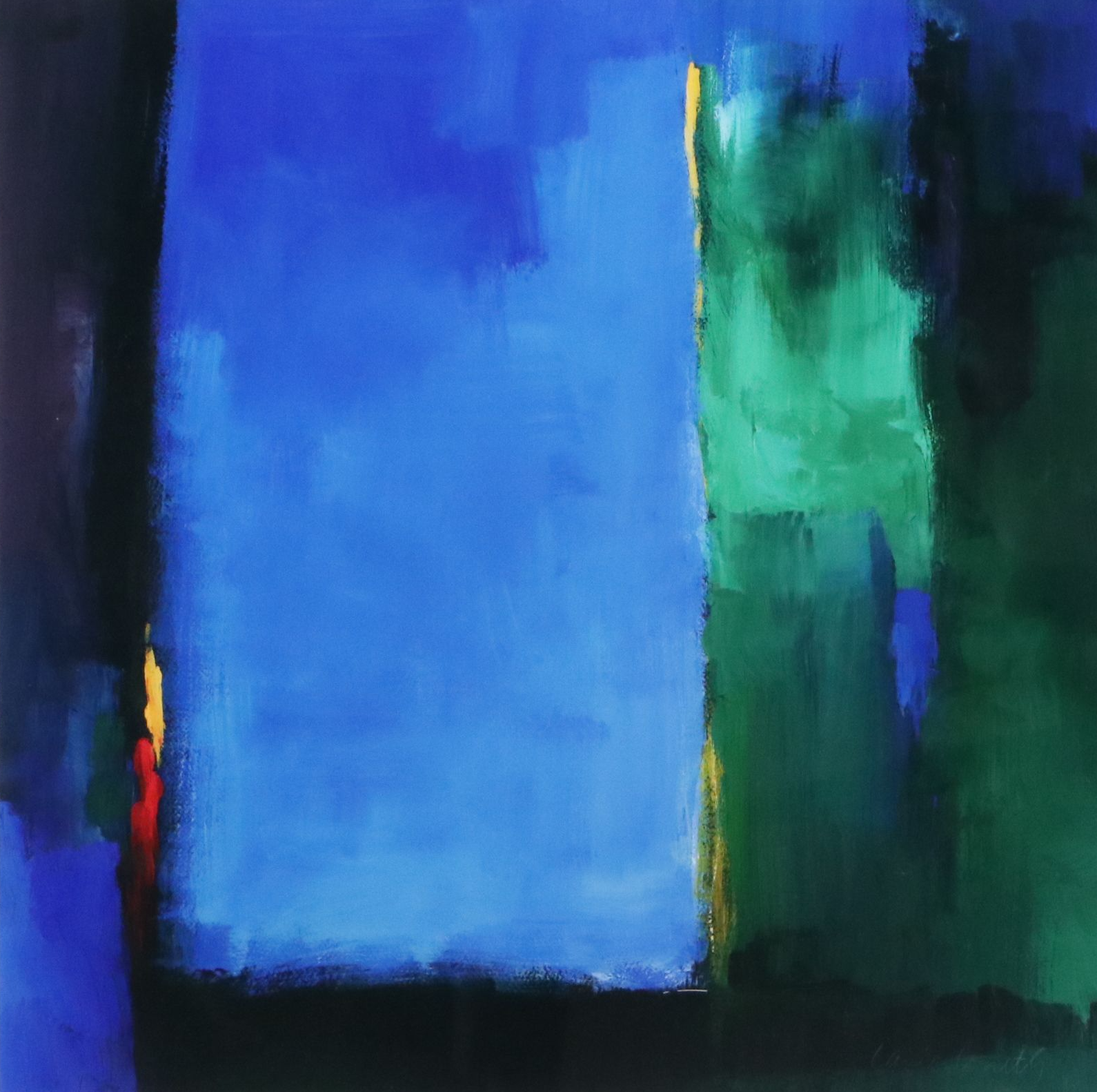 Photographic Reproduction After Lanie Loreth "Into Blue I"