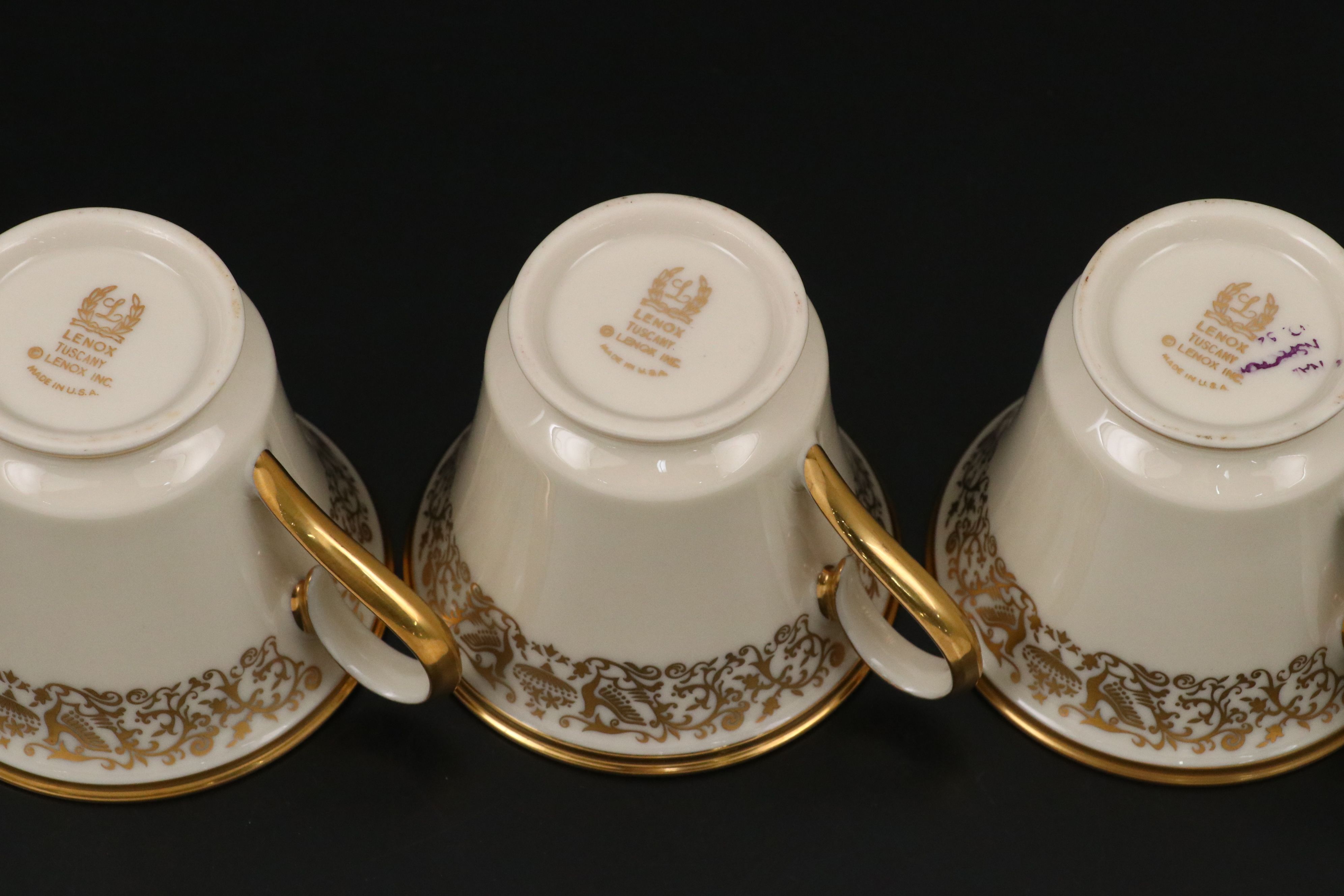 Lenox "Tuscany" Gilt Bone China Dinnerware