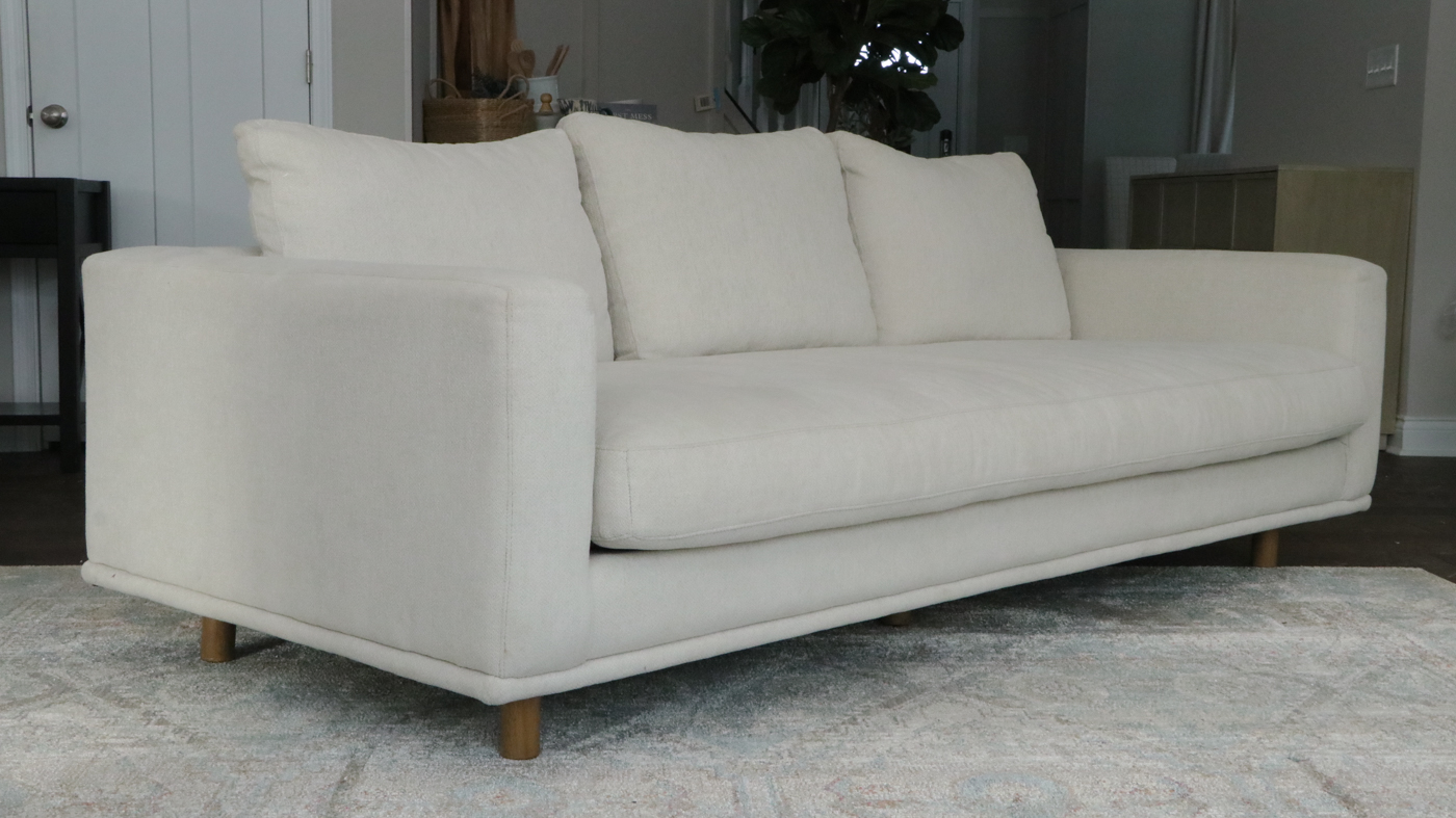 Four Hands "Dom" Sofa in Bonnell Ivory Performance Fabric