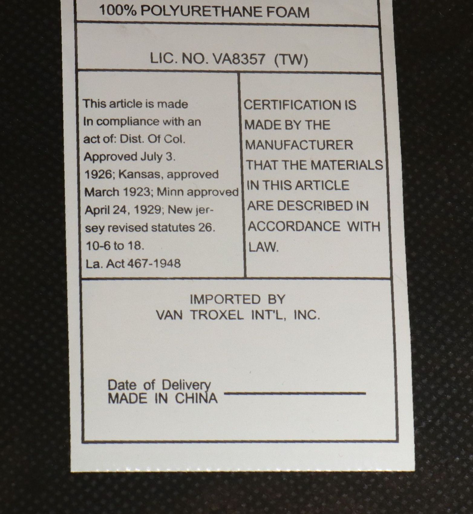 Van Troxel Needlepoint Footstool with Others