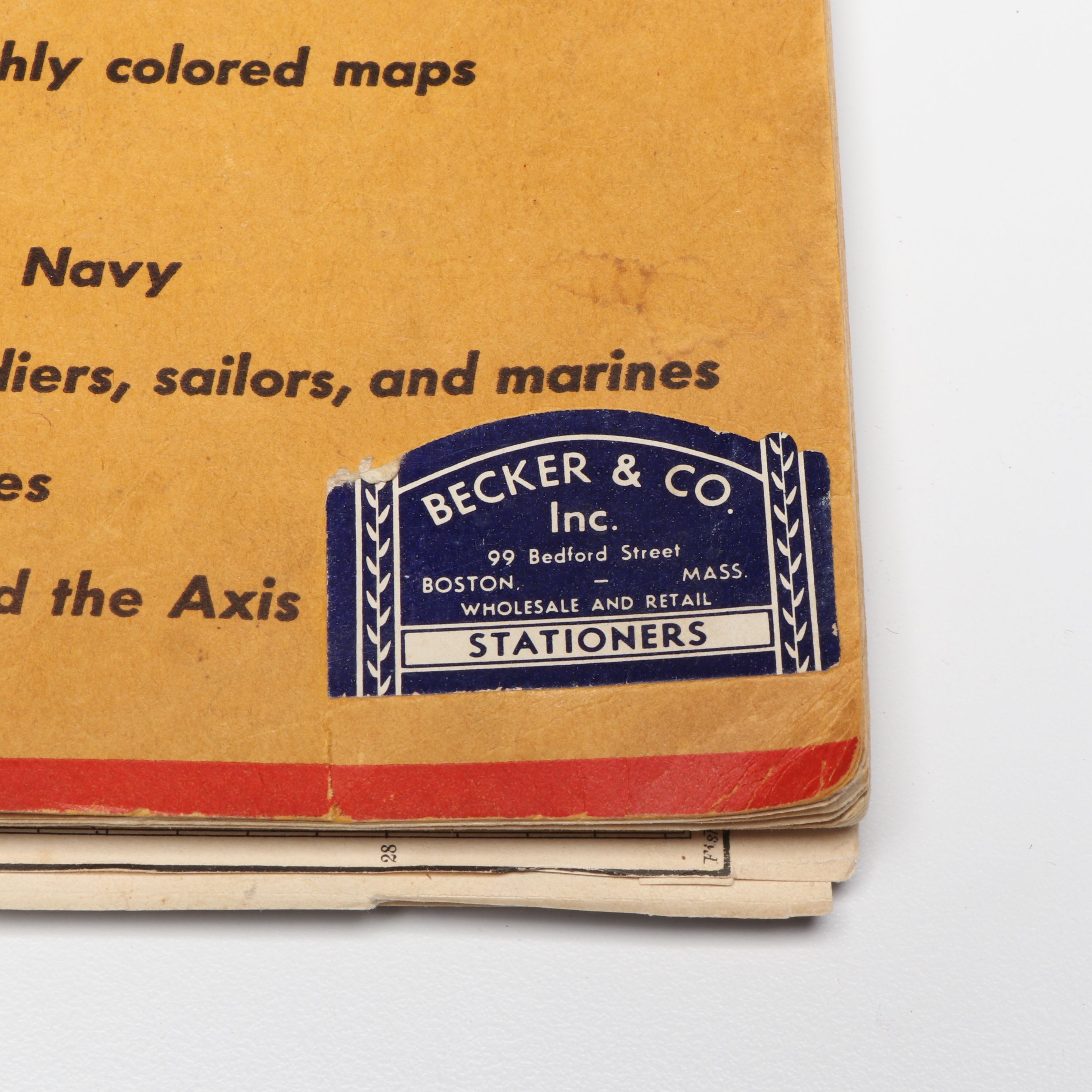 "Atlas of the World at War" by Matthews-Northrup, Mid-20th Century