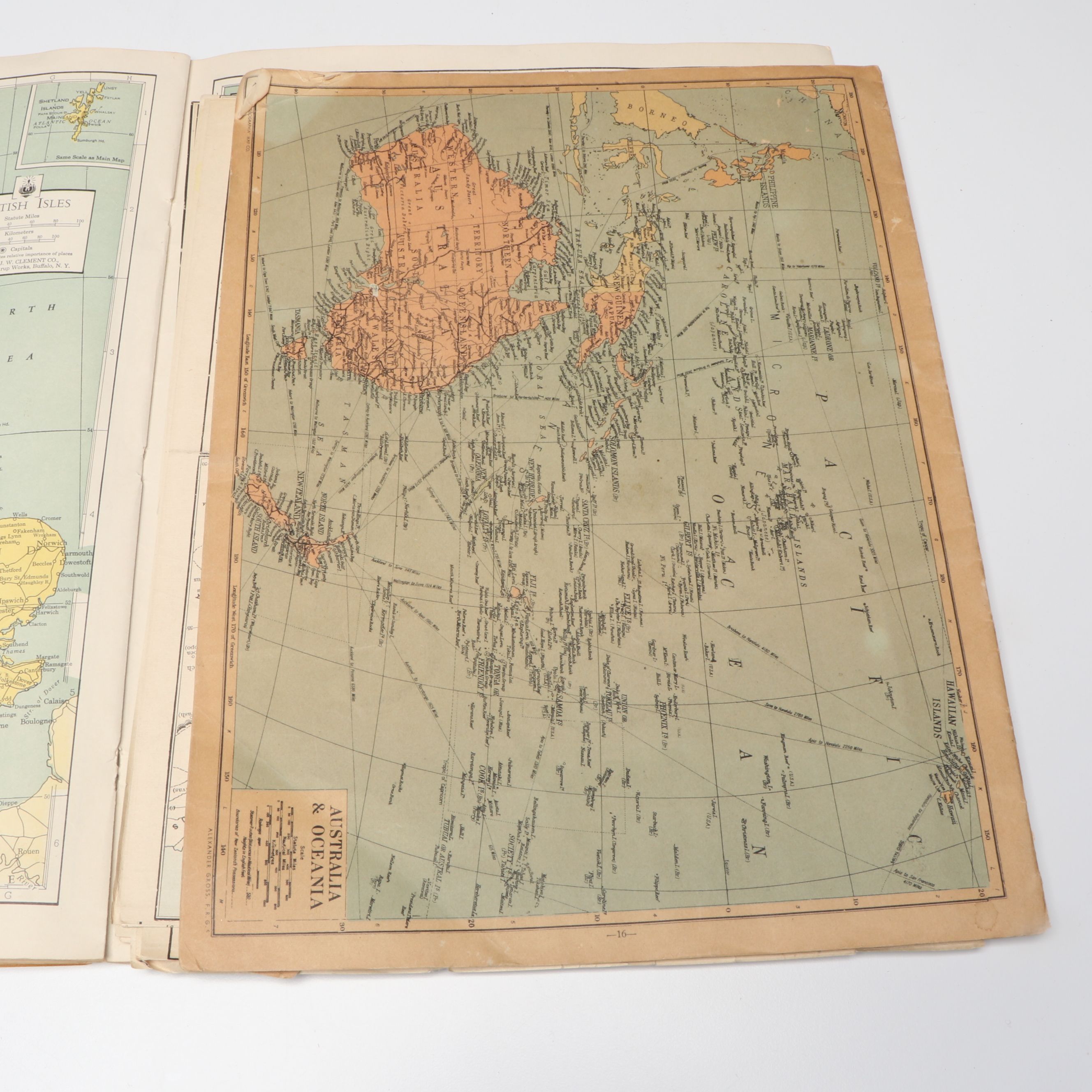 "Atlas of the World at War" by Matthews-Northrup, Mid-20th Century