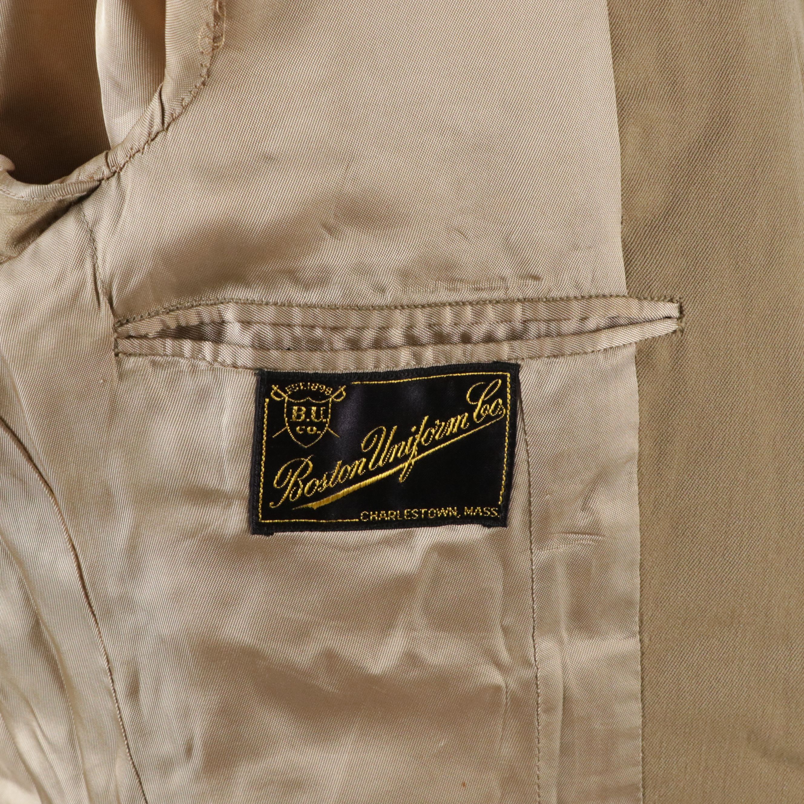 Post WWII Era US Navy Dress Blue and Dress Khaki Uniform Jackets