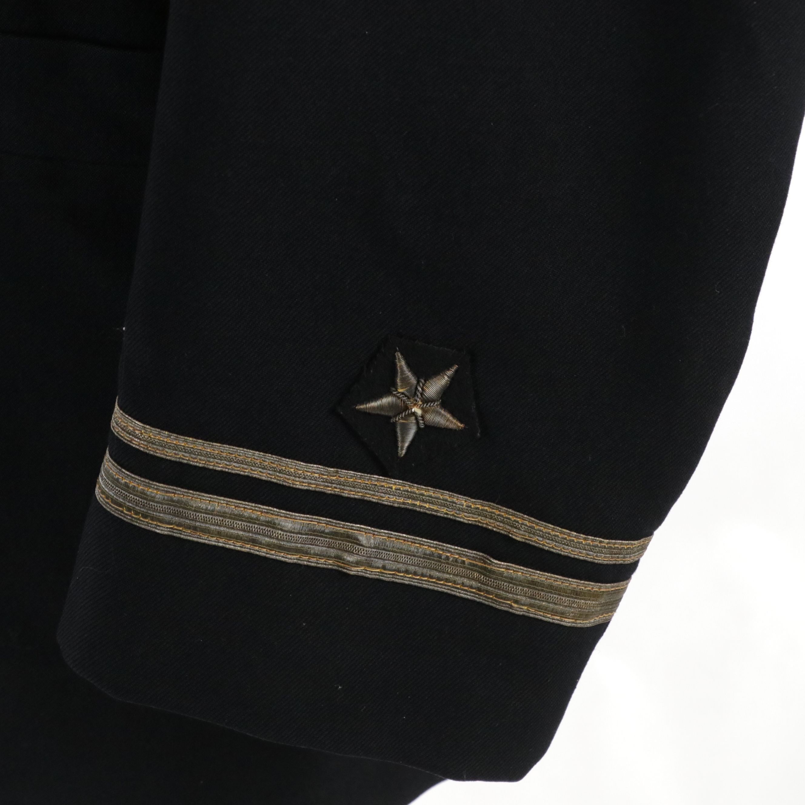 Post WWII Era US Navy Dress Blue and Dress Khaki Uniform Jackets