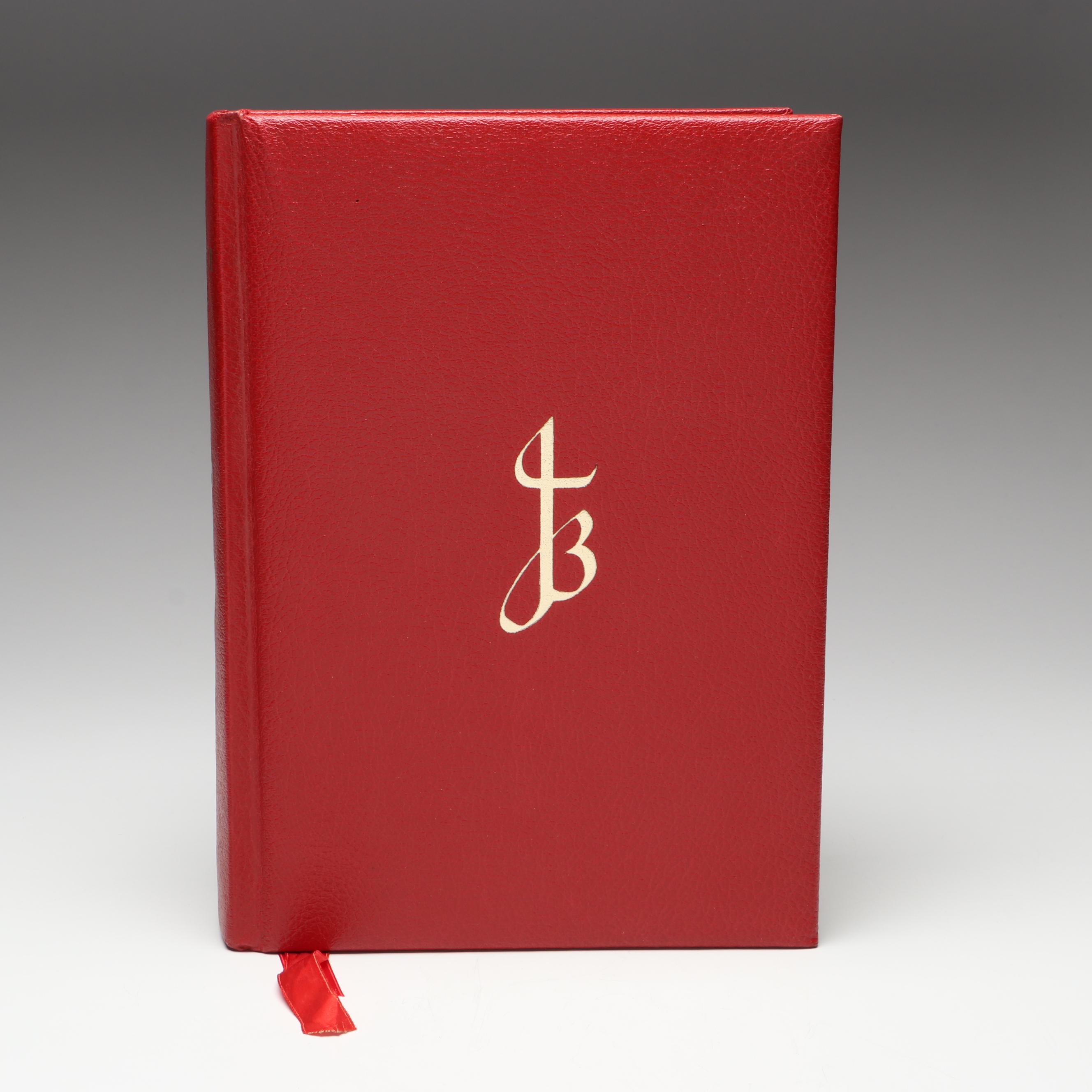 Salvador Dalí Illustrated Jerusalem Bible Edited by Alexander Jones, 1970