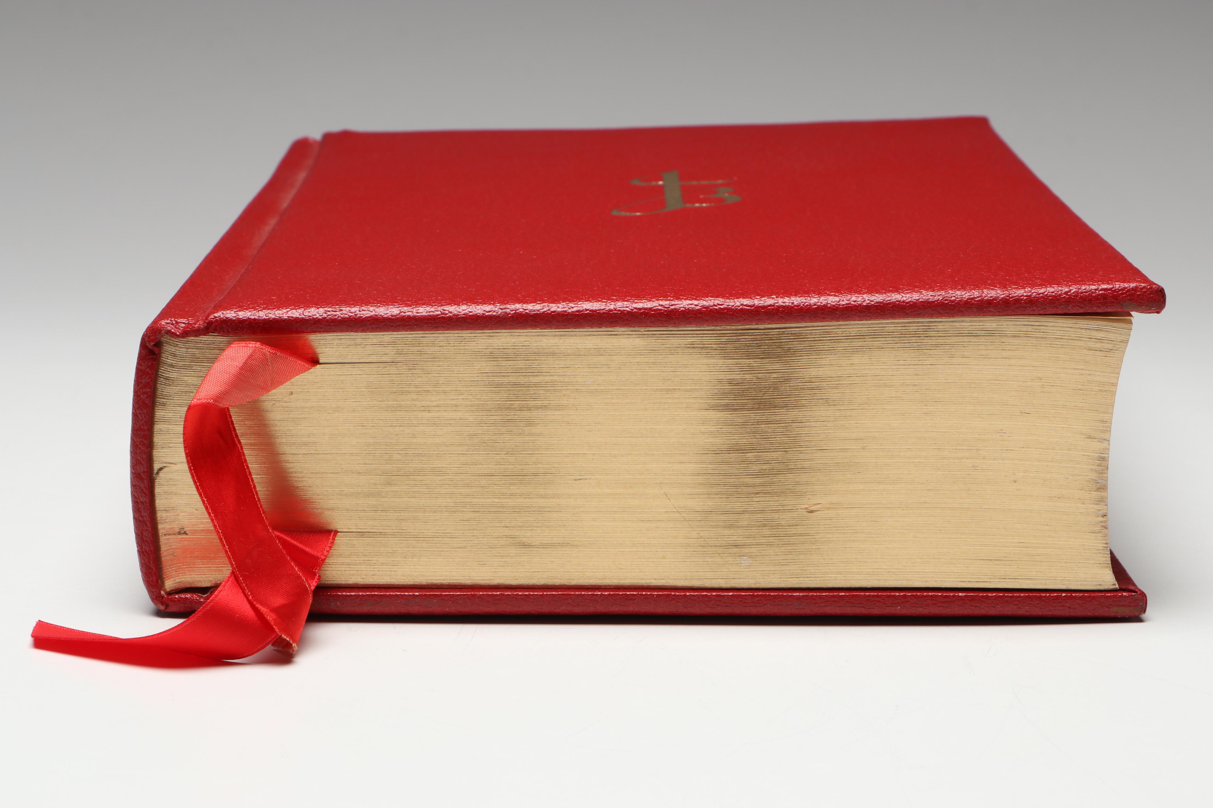 Salvador Dalí Illustrated Jerusalem Bible Edited by Alexander Jones, 1970