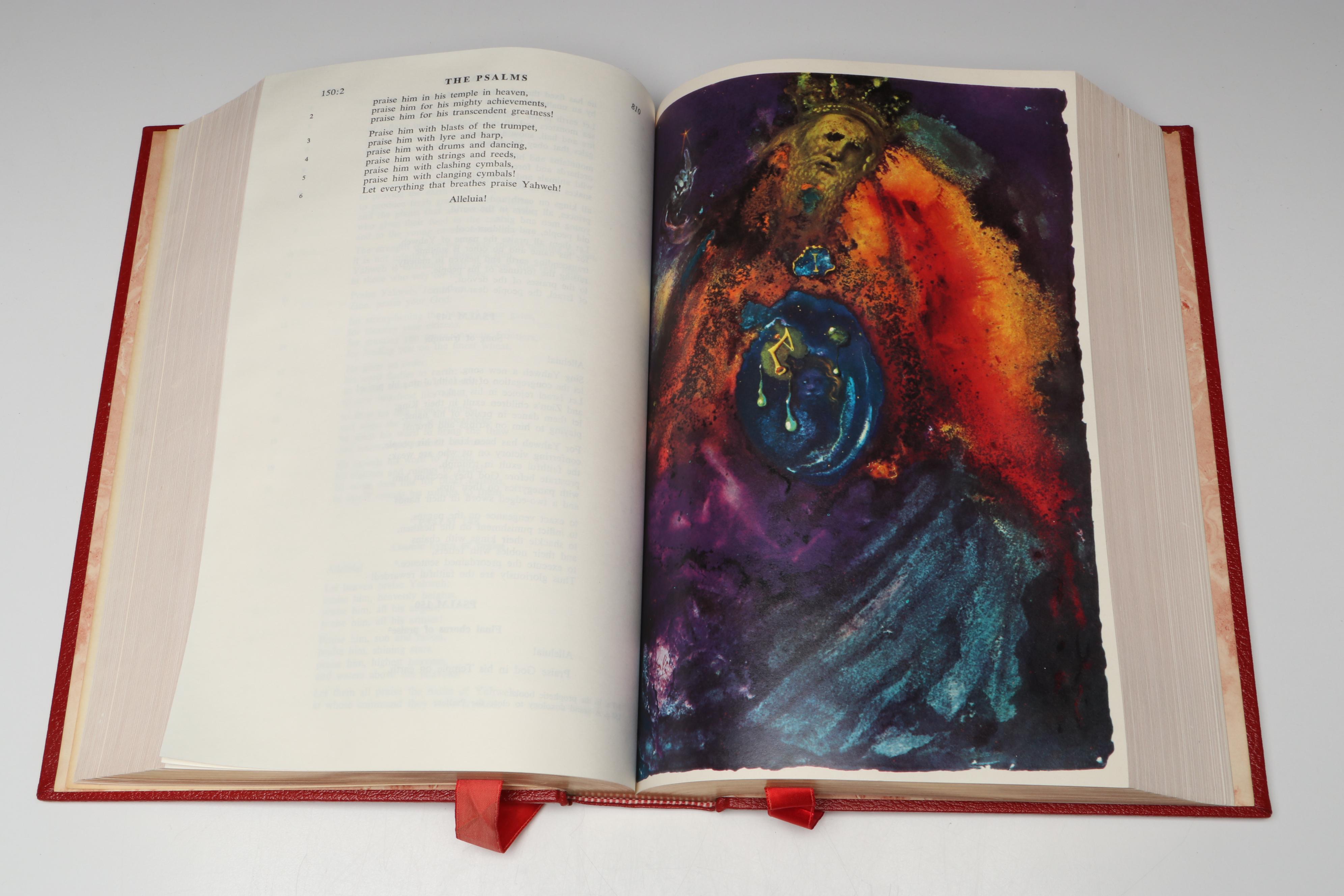 Salvador Dalí Illustrated Jerusalem Bible Edited by Alexander Jones, 1970