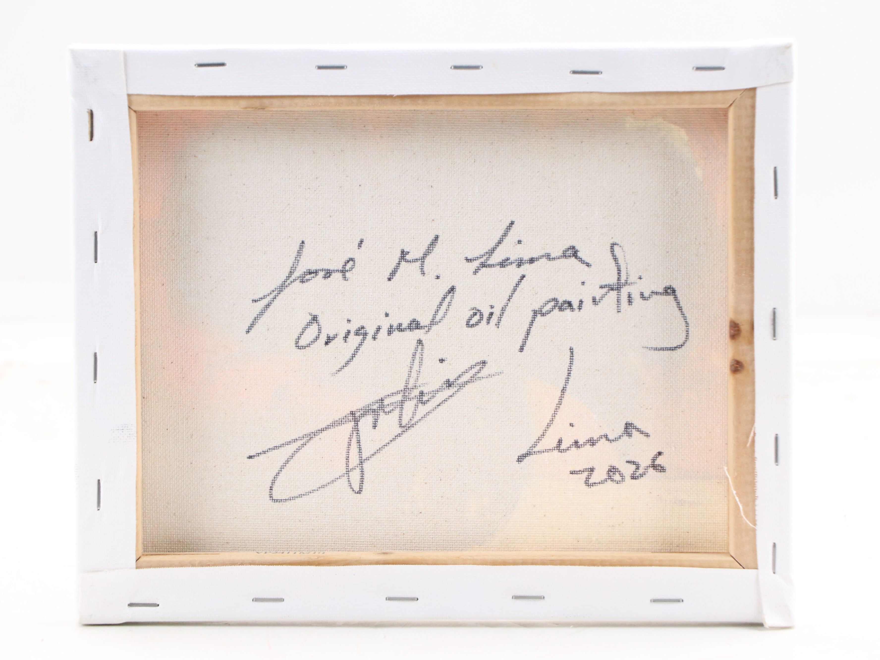 José M. Lima Floral Still Life Oil Painting, 2026