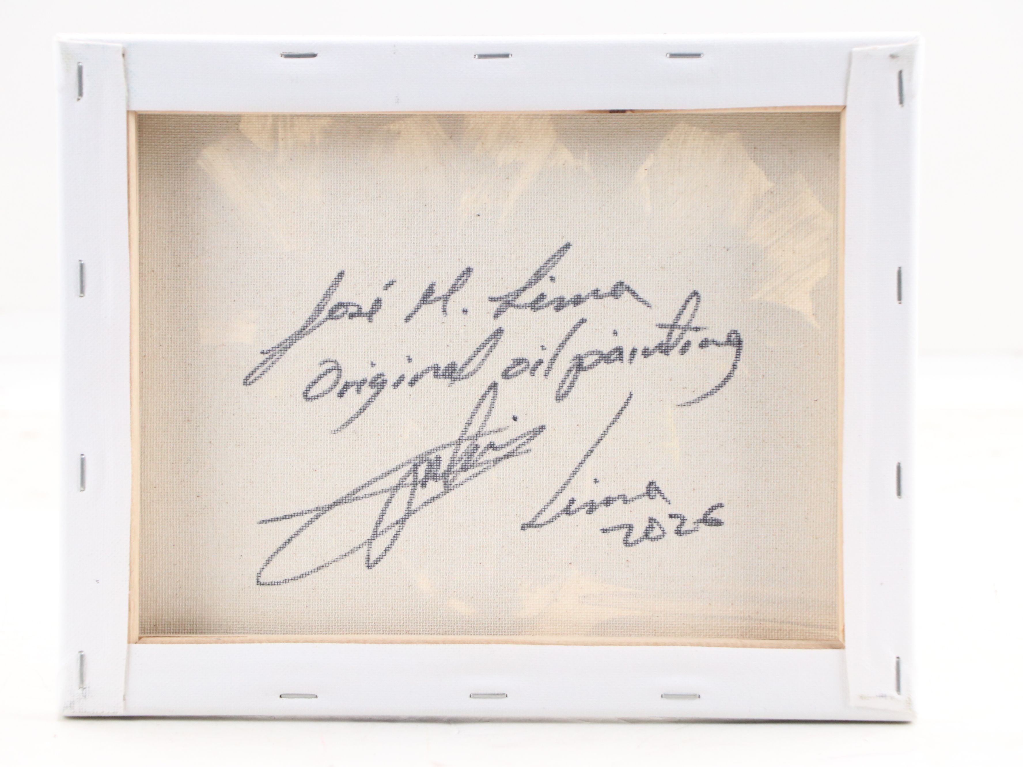 José M. Lima Floral Still Life Oil Painting, 2026