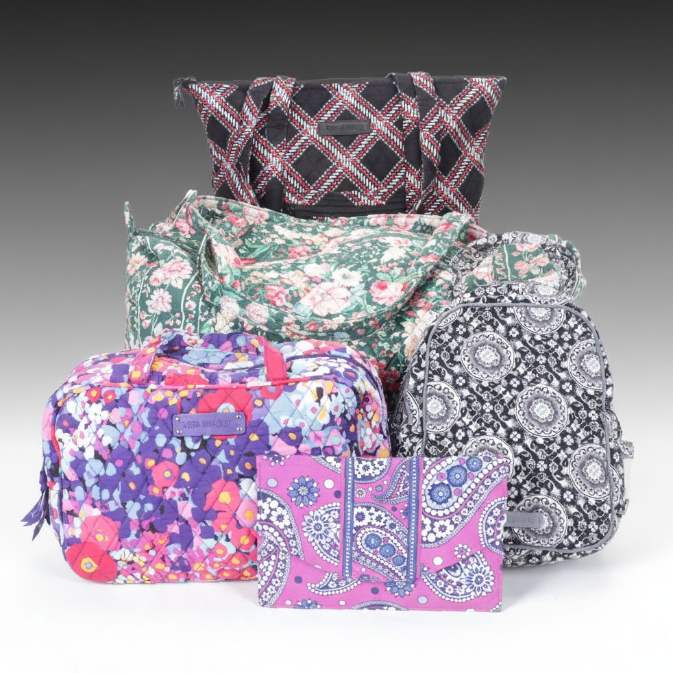 Vera Bradley "Springtime" Duffel, "Boysenberry" Wallet, and More Quilted Bags
