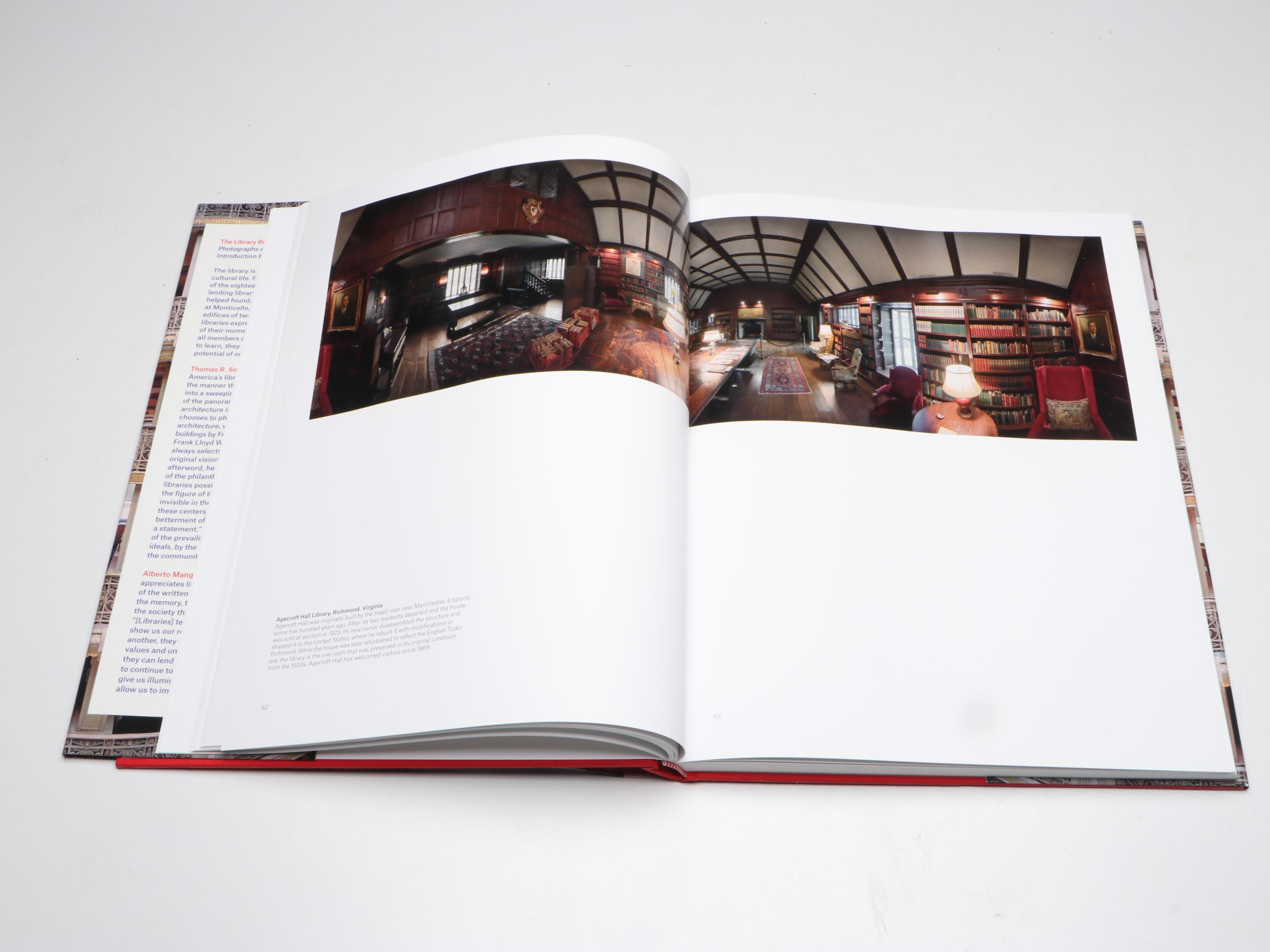 Signed First Edition "The Library Book" by Thomas R. Schiff, 2017