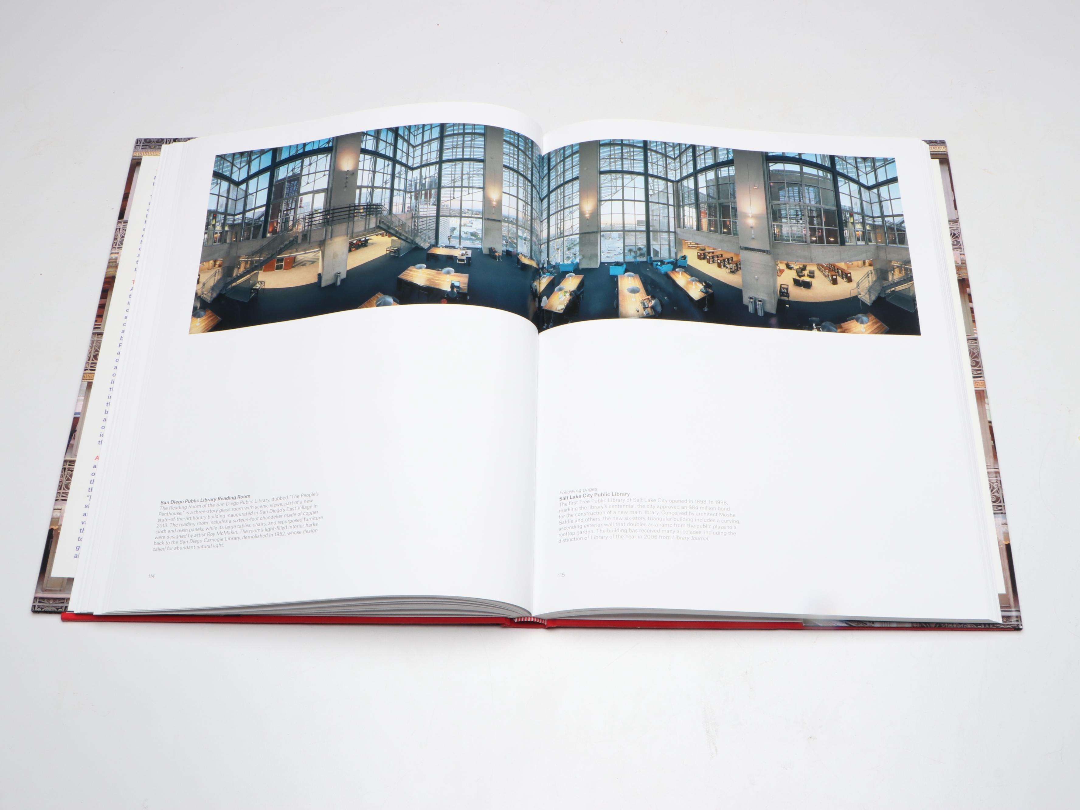 Signed First Edition "The Library Book" by Thomas R. Schiff, 2017