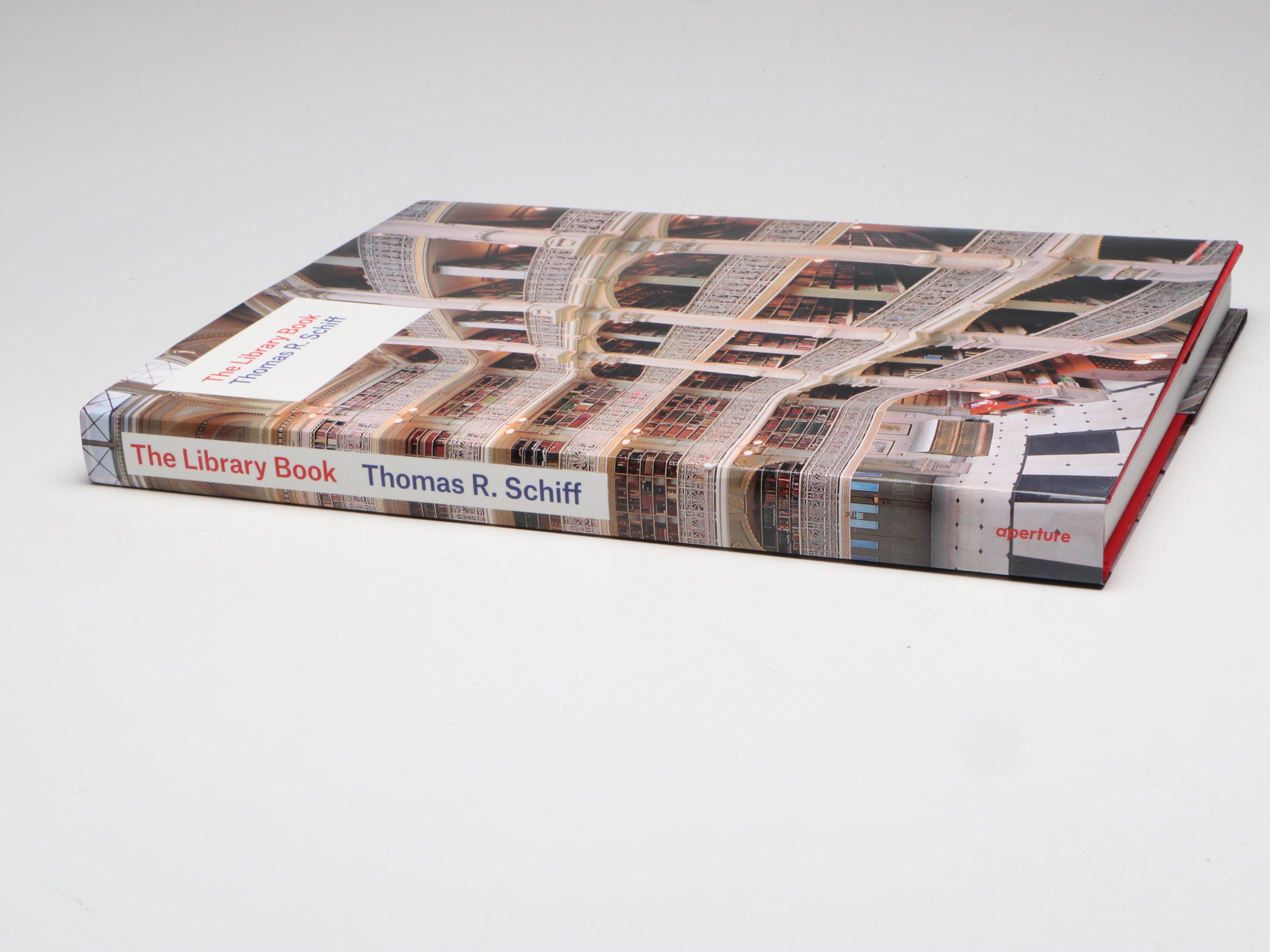 Signed First Edition "The Library Book" by Thomas R. Schiff, 2017