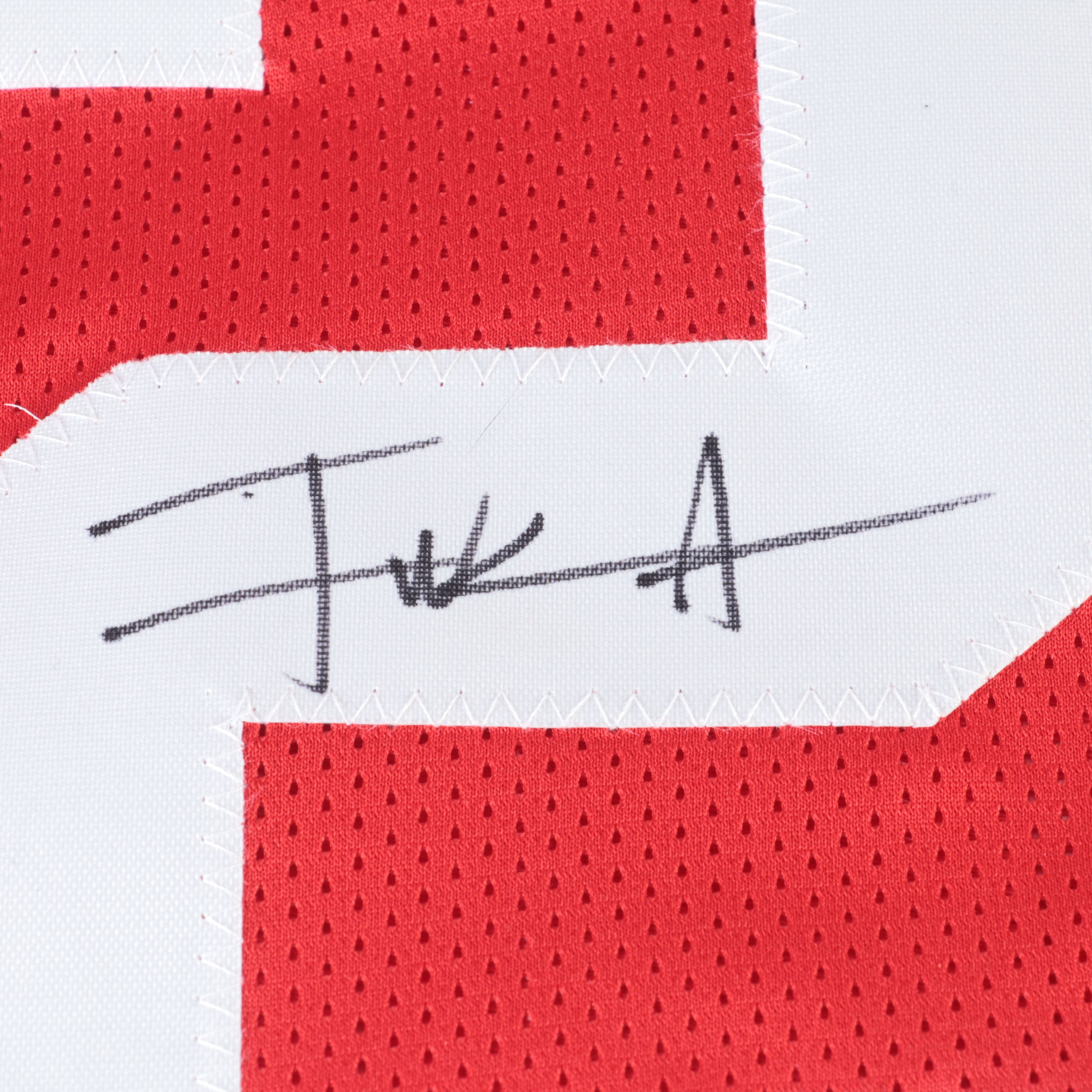 Frank Gore Signed San Francisco 49ers Football Jersey, JSA