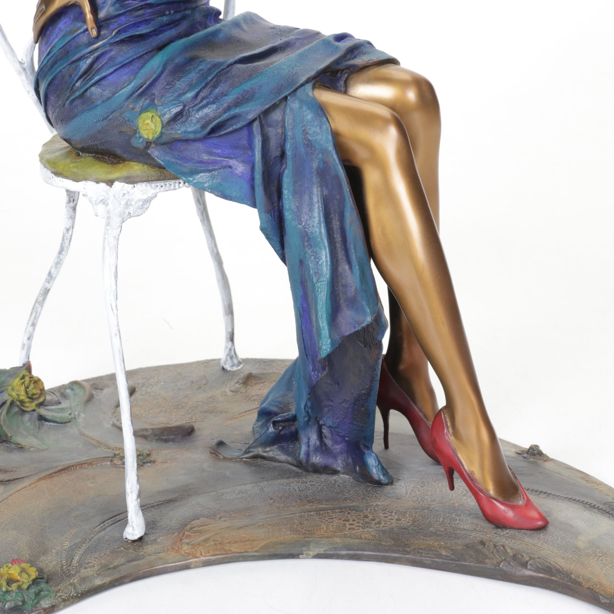 "Brigitte" Limited Edition Bronze Sculpture by Isaac Maimon, 1999