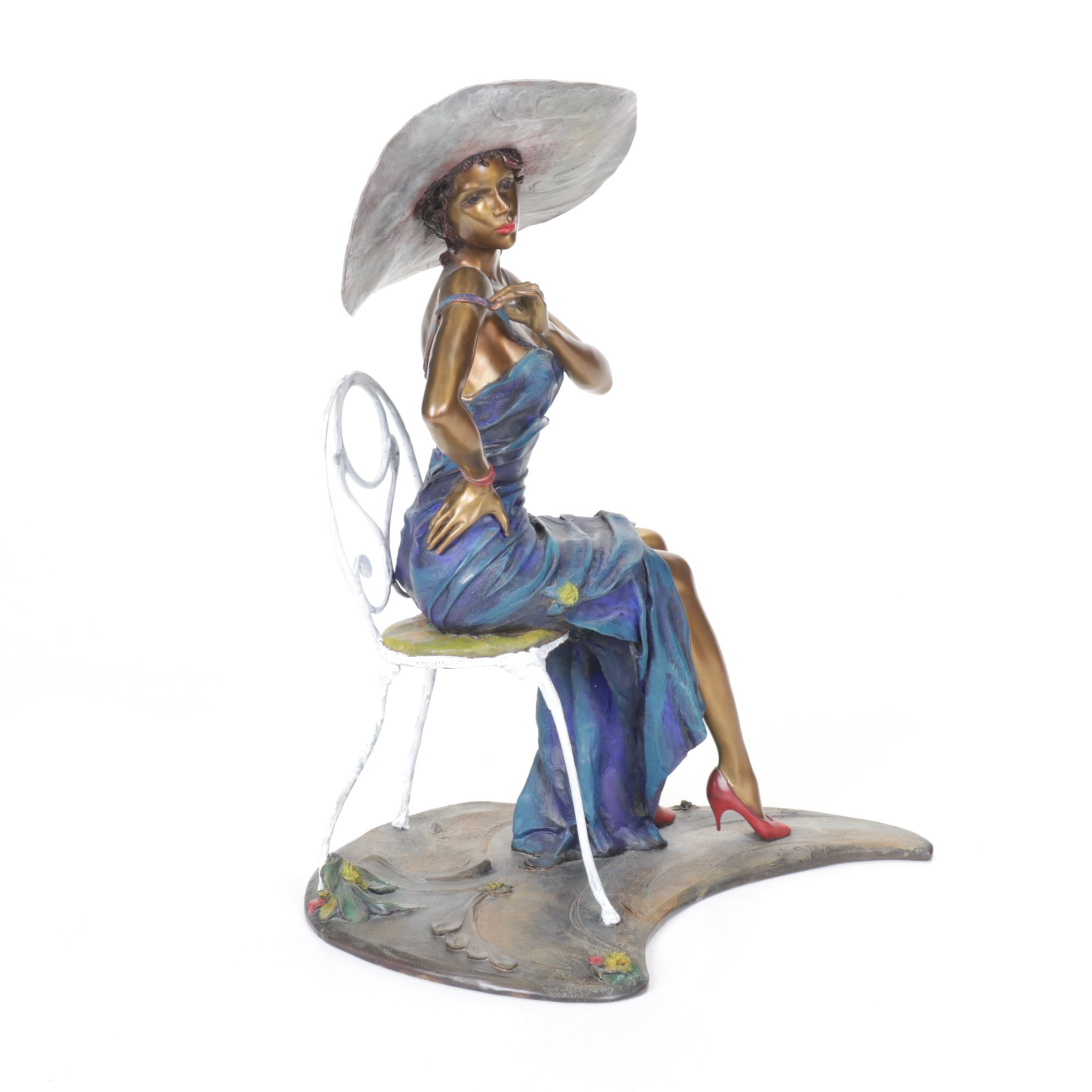 "Brigitte" Limited Edition Bronze Sculpture by Isaac Maimon, 1999