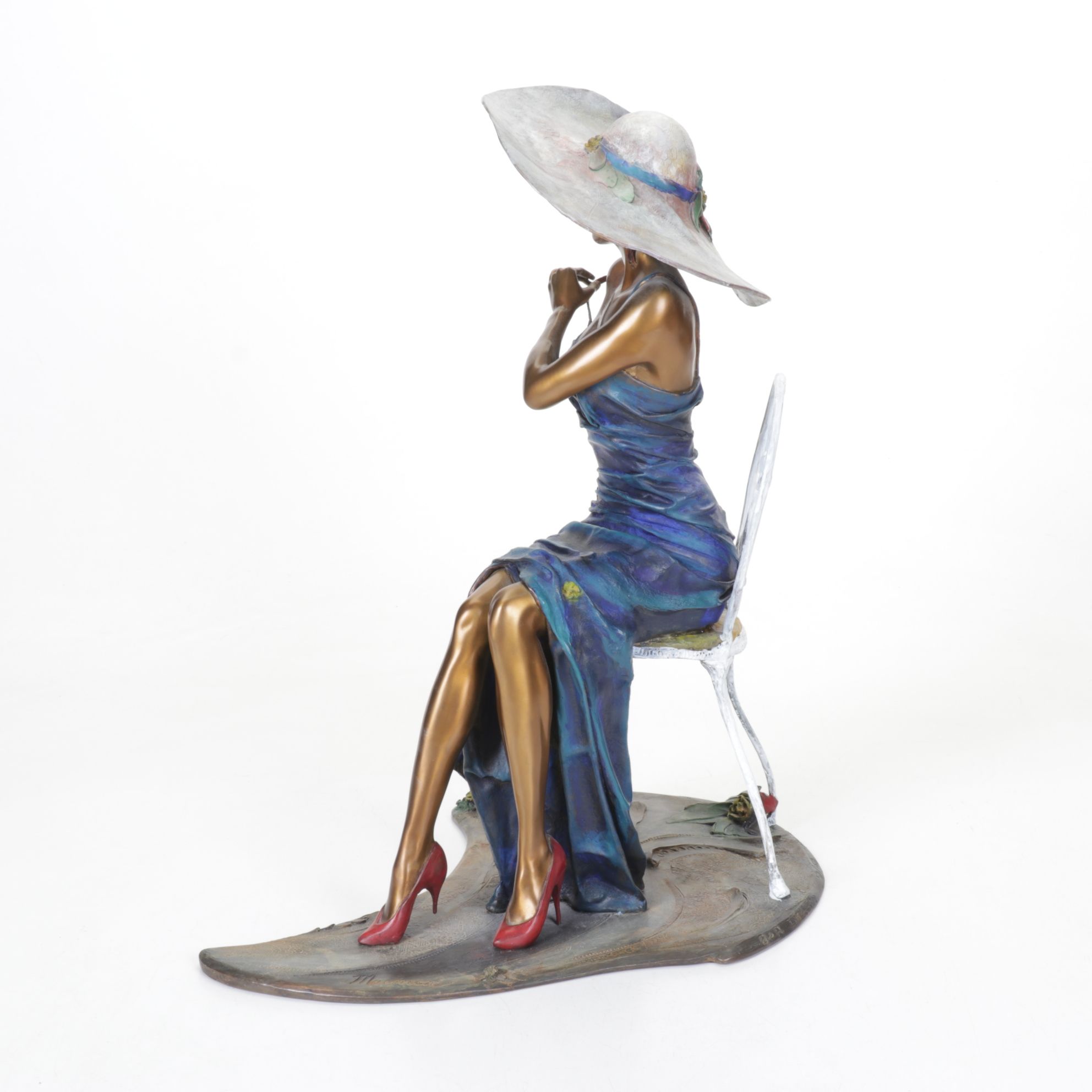 "Brigitte" Limited Edition Bronze Sculpture by Isaac Maimon, 1999