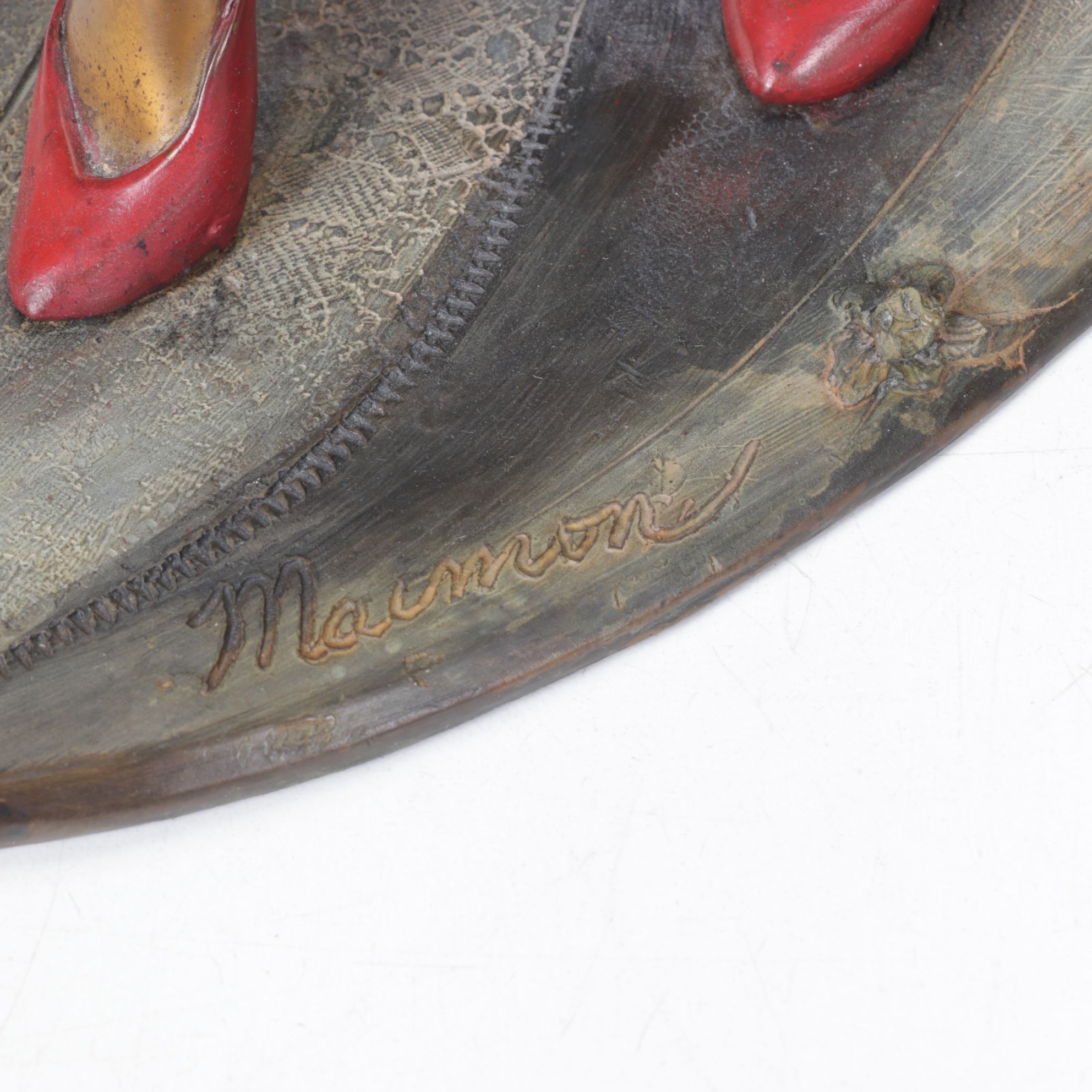 "Brigitte" Limited Edition Bronze Sculpture by Isaac Maimon, 1999