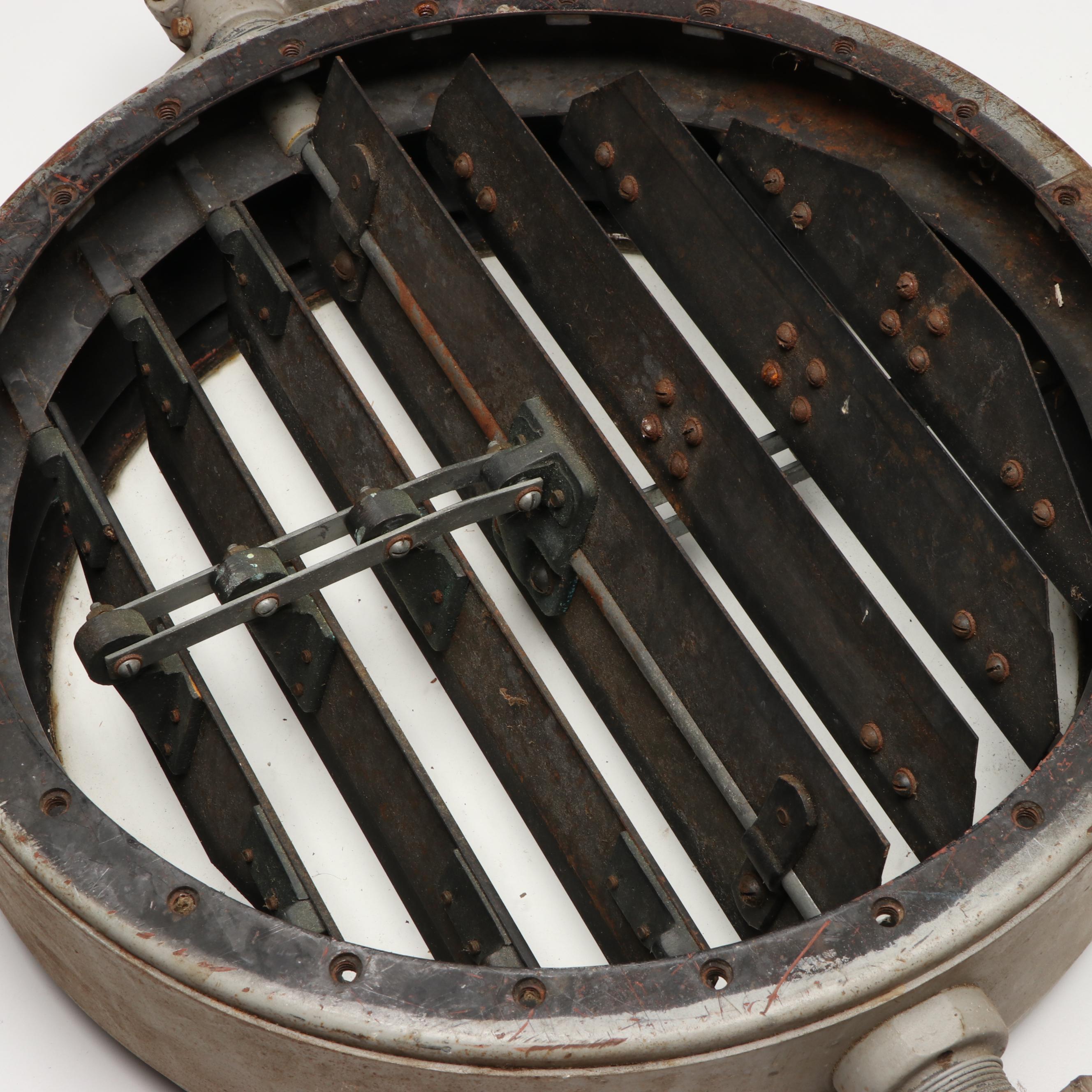 World War II Era U.S. Navy Morse Code Signal Shutter Light