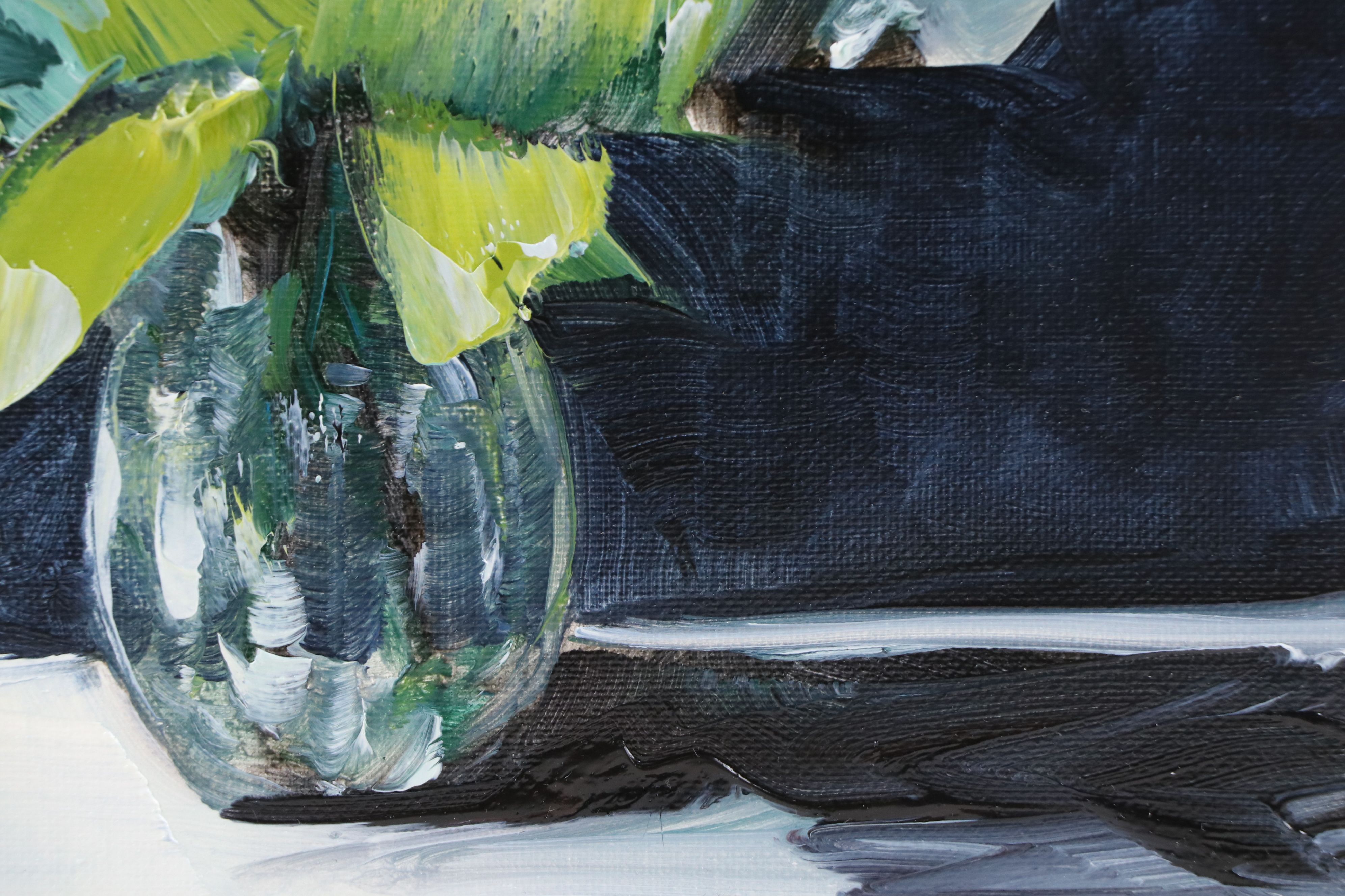 José M. Lima Floral Still Life Oil Painting, 2026